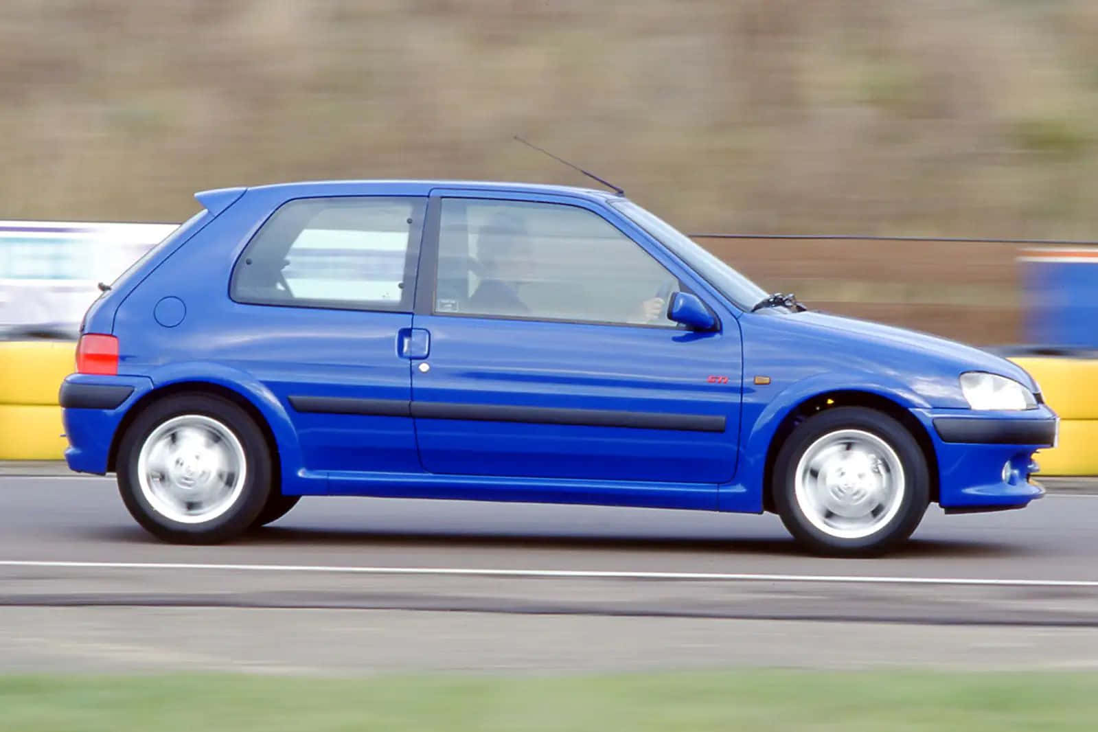 Peugeot 106, blue, hatchback, HD Desktop Wallpaper