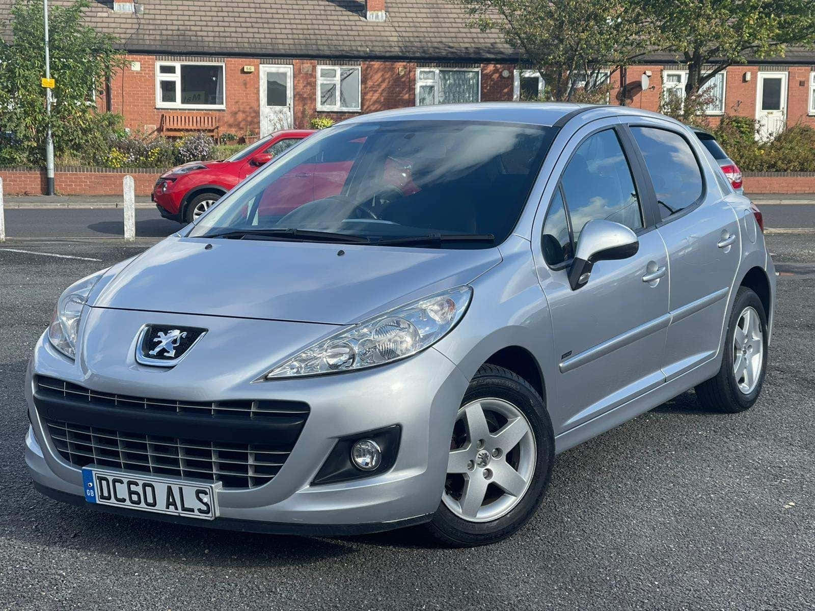 Peugeot 207, silver, hatchback, HD Desktop Wallpaper
