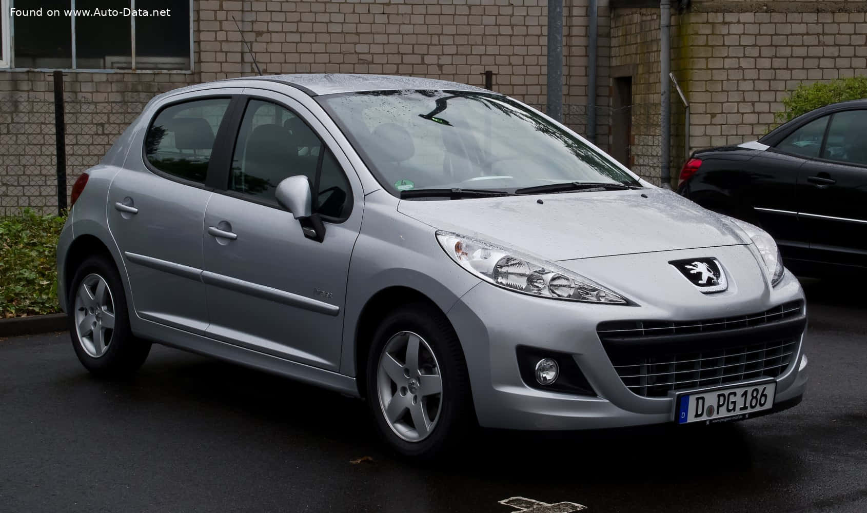 Peugeot 207, silver, hatchback, HD Desktop Wallpaper