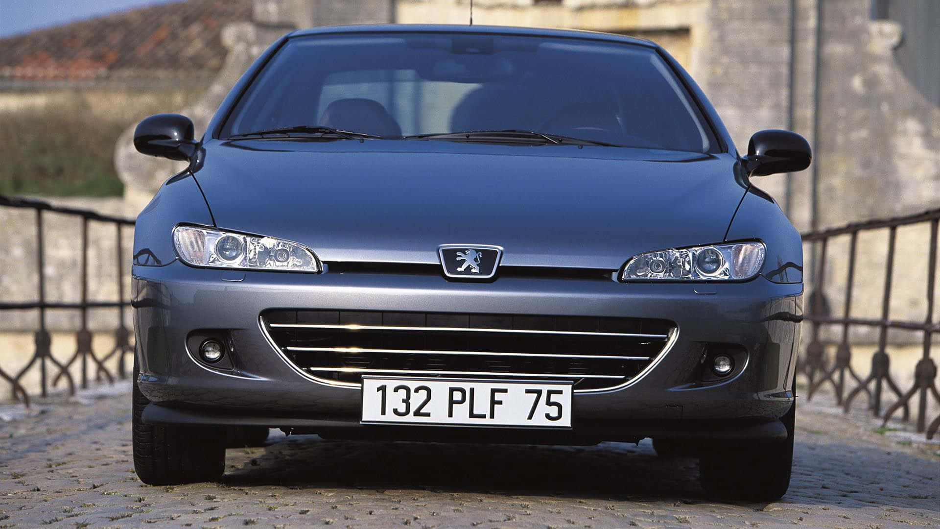 Peugeot 406, sedan, blue, Full HD Desktop Wallpaper