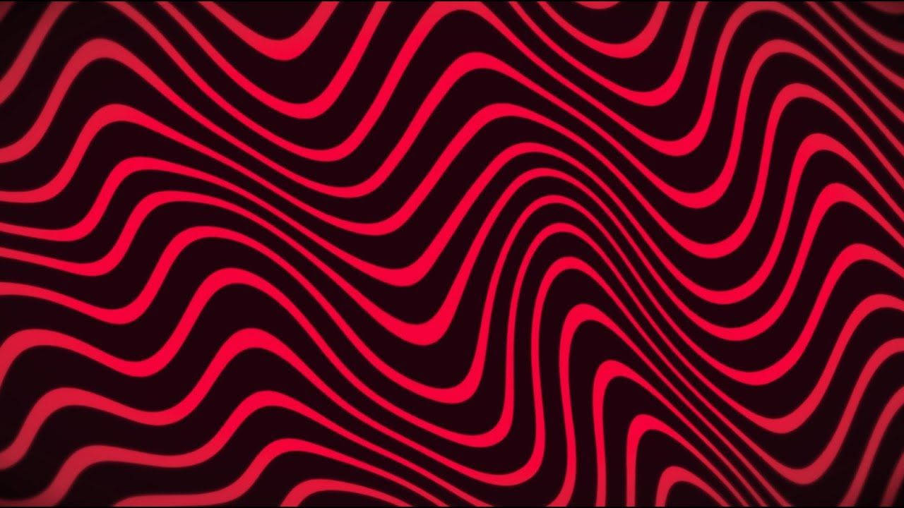 PewDiePie, wavy logo, vibrant red, HD Desktop Wallpaper