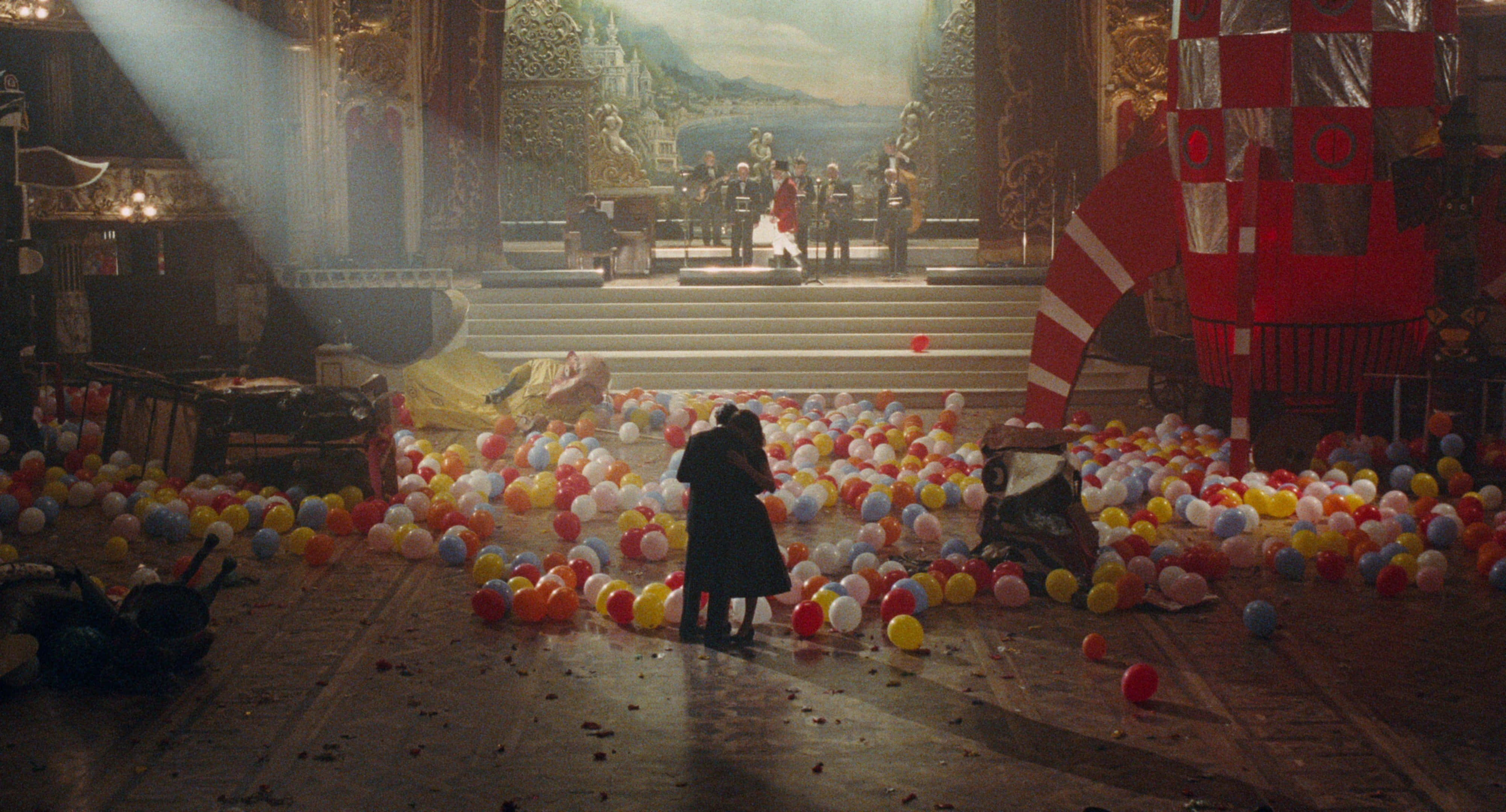 Phantom Thread, ballroom dance scene, grand, ornate hall, 4K Desktop Wallpaper