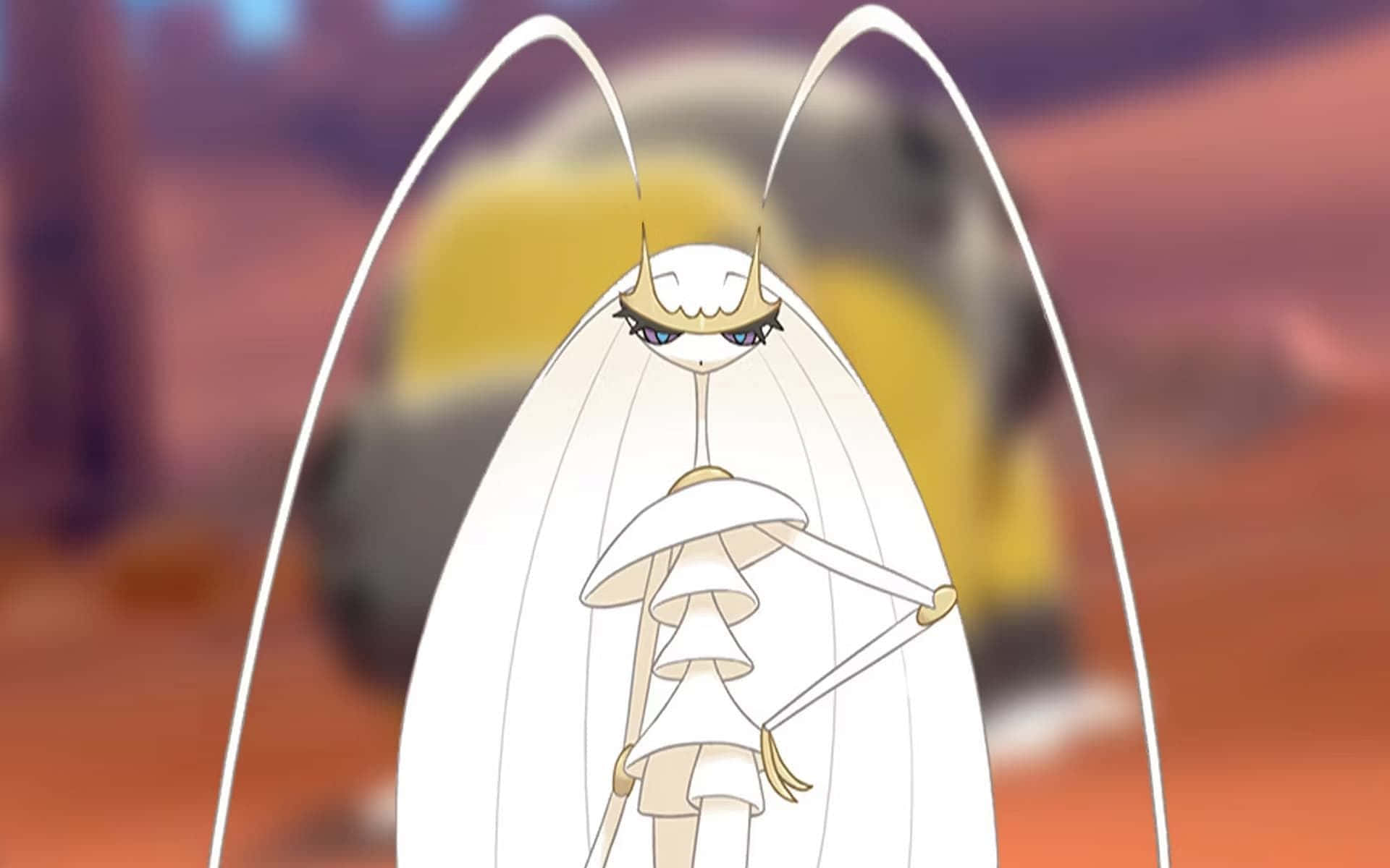 Pheromosa, anime-style, white, Full HD Desktop Wallpaper