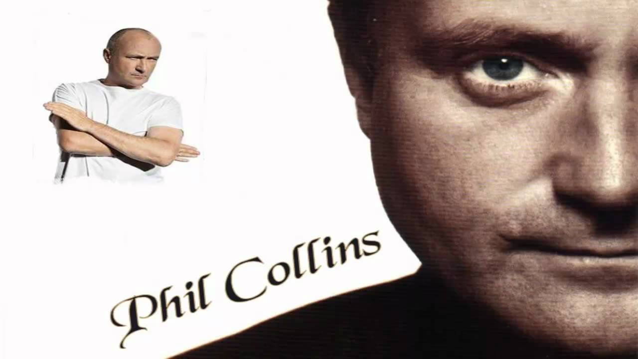 Phil Collins, white t-shirt, arms crossed, HD Desktop Wallpaper