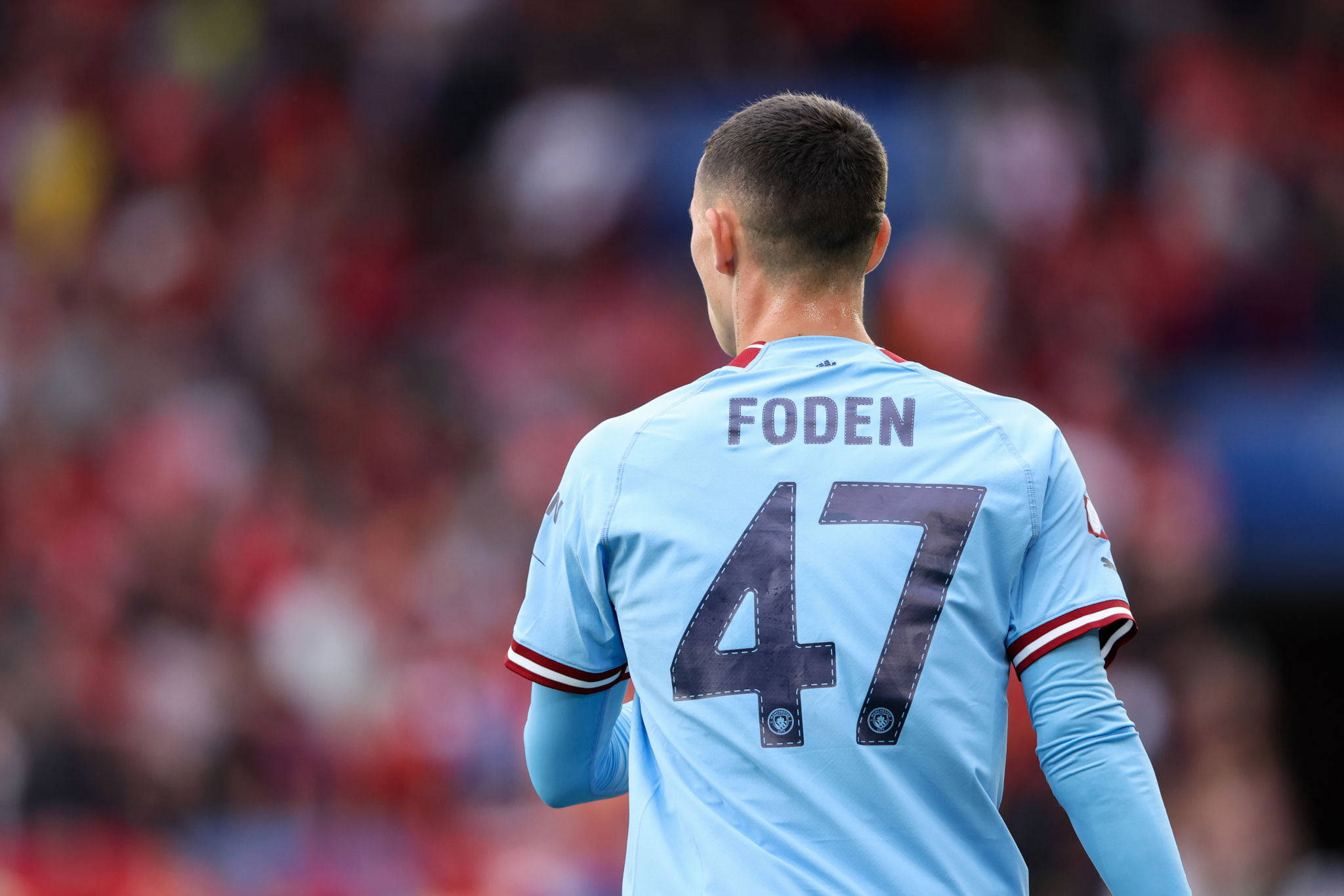 Phil Foden, light blue jersey, FODEN, Full HD Desktop Wallpaper