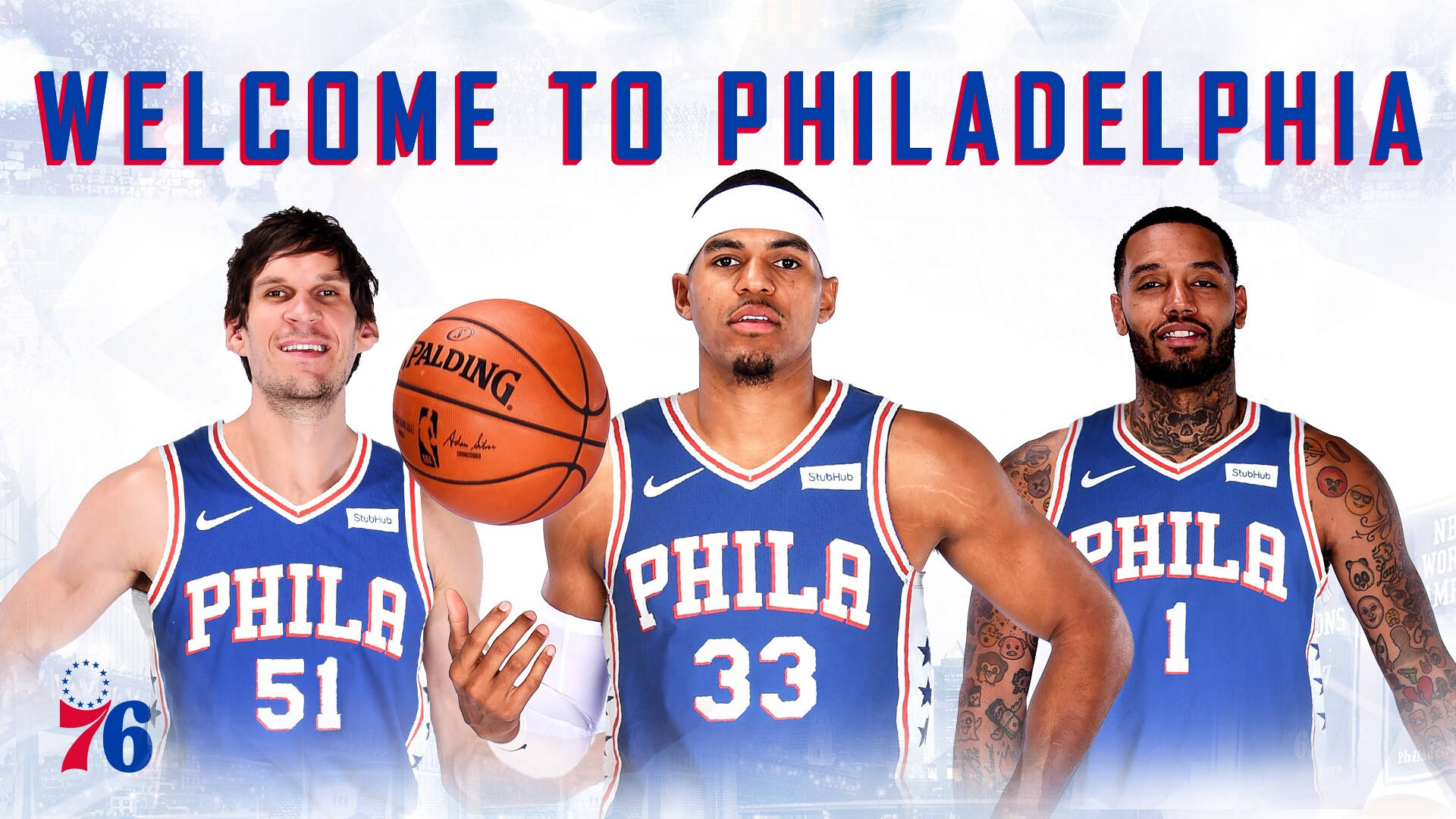 Philadelphia 76ers, blue jerseys, basketball, Full HD Desktop Wallpaper