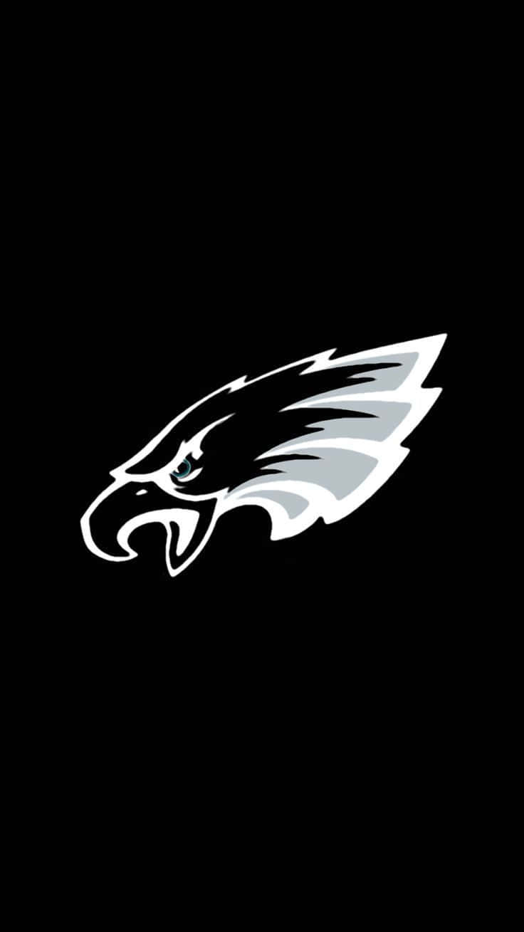 Philadelphia Eagles, white, gray, HD Phone Wallpaper