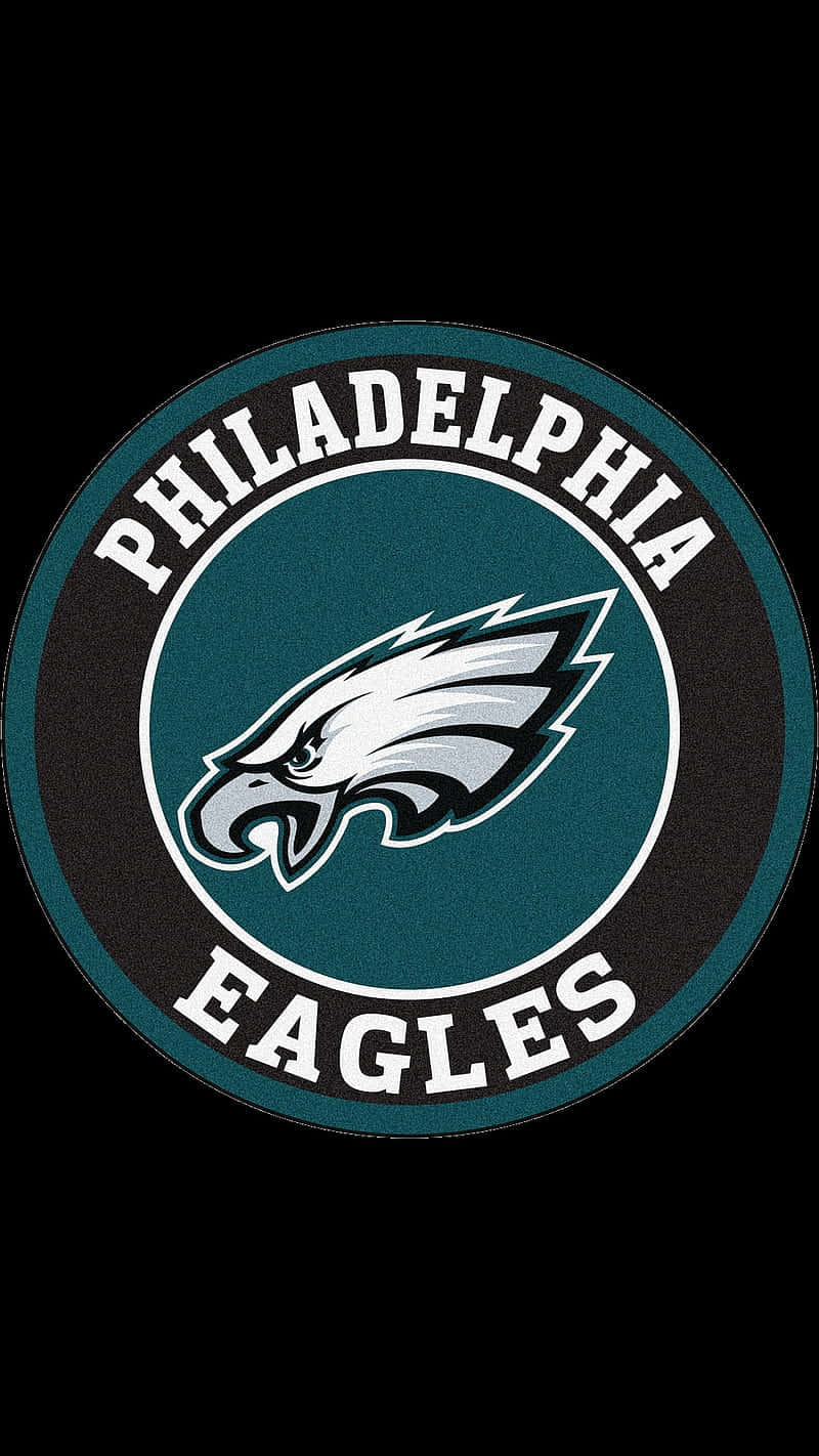 Philadelphia Eagles, iPhone, circular logo, HD Phone Wallpaper