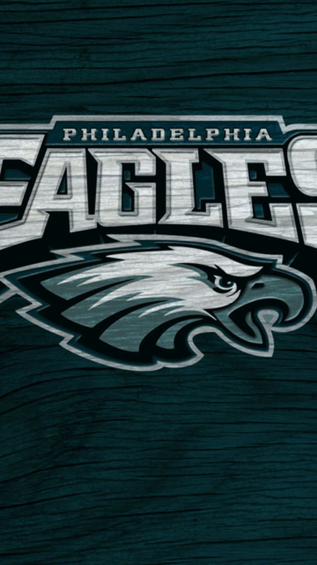 Philadelphia Eagles, logo, fierce eagle head, Full HD Phone Wallpaper