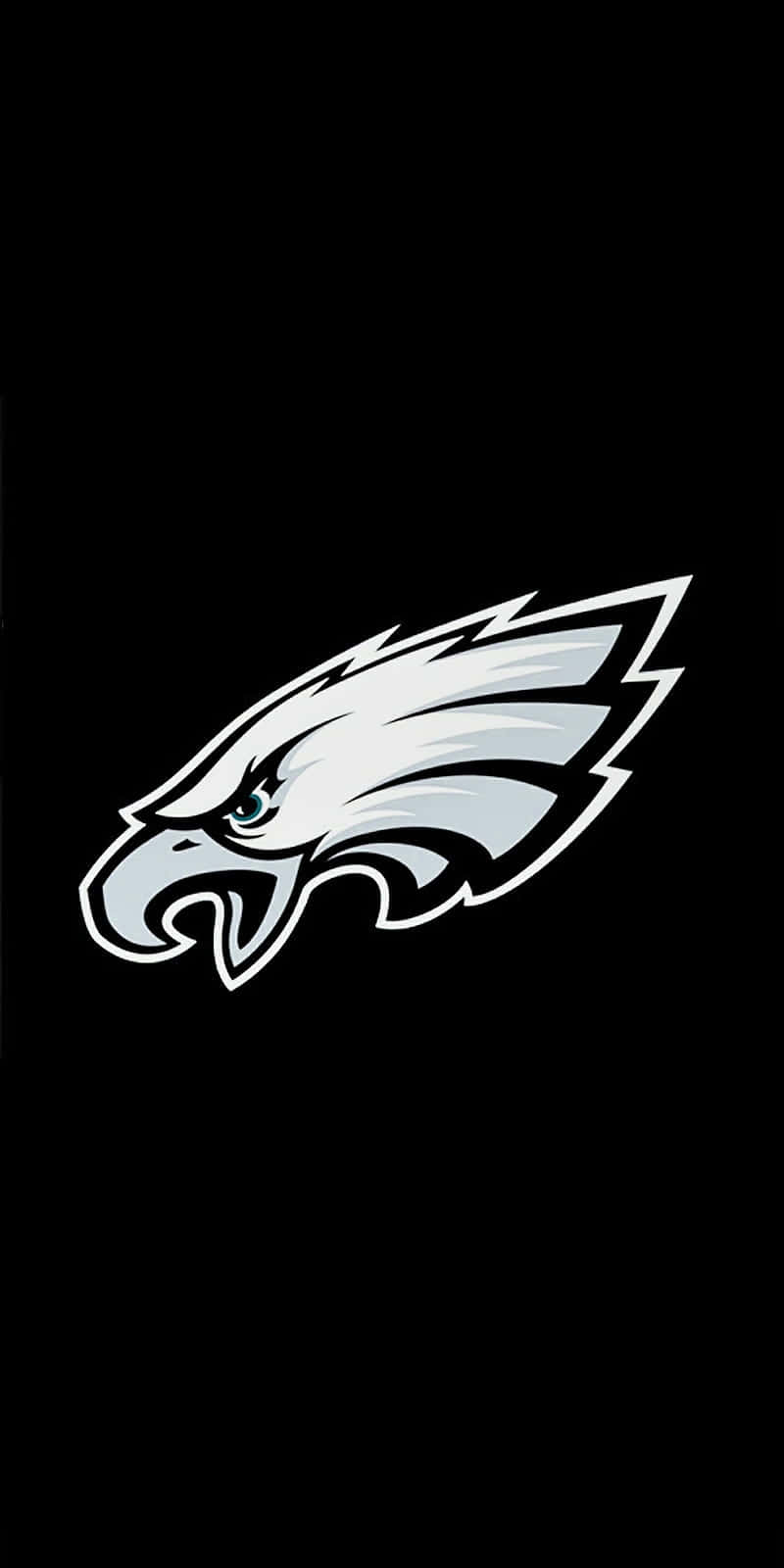 Philadelphia Eagles, iPhone, white, HD Phone Wallpaper
