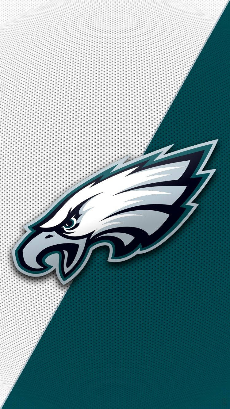 Philadelphia Eagles, white, teal, HD Phone Wallpaper