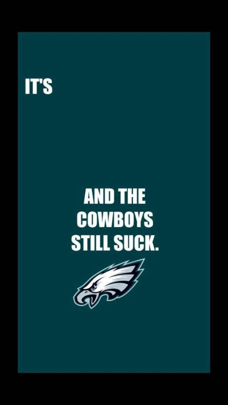 Philadelphia Eagles, teal background, bold white text, HD Phone Wallpaper