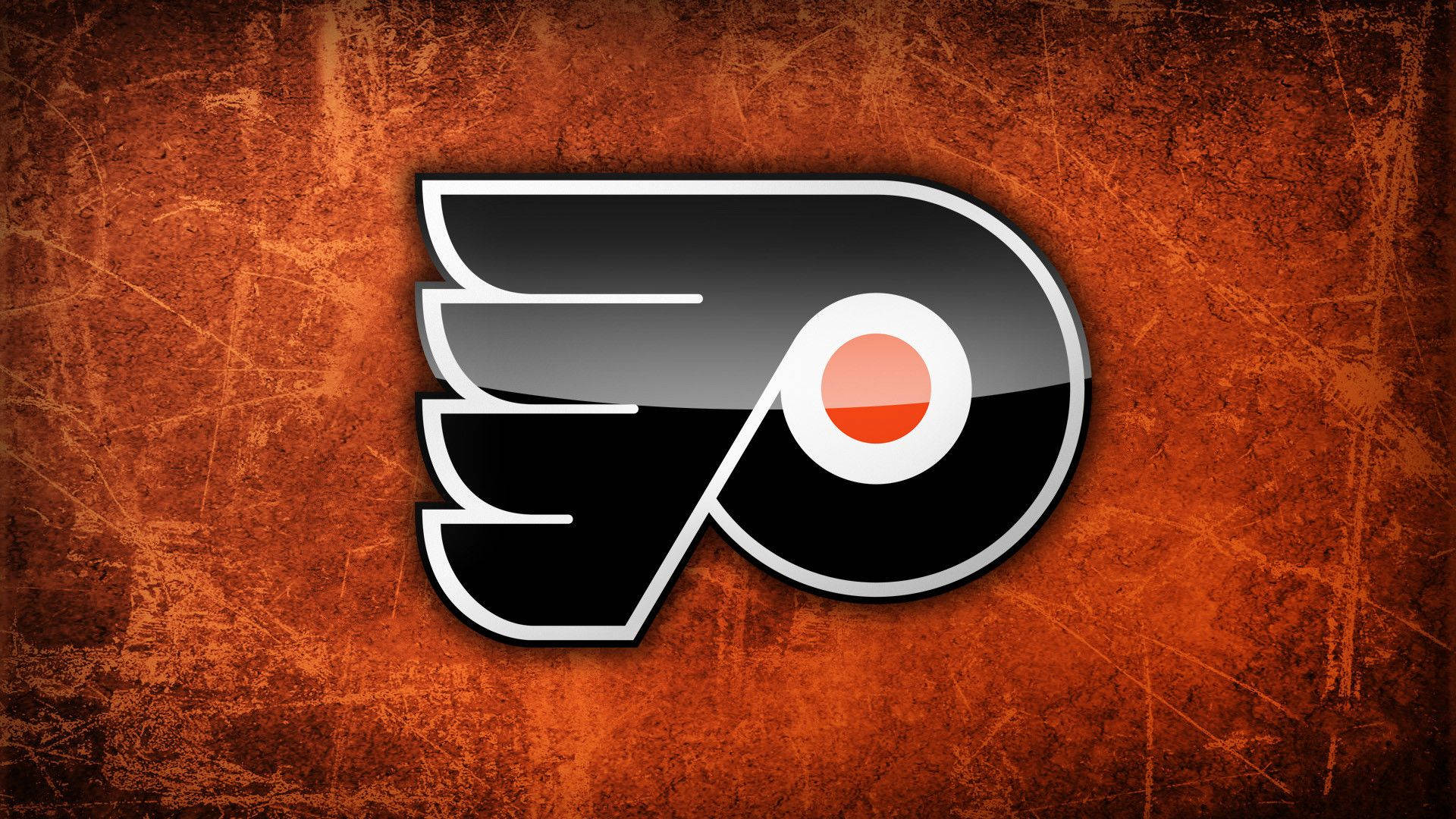 Philadelphia Flyers, team logo, black wings, Full HD Desktop Wallpaper