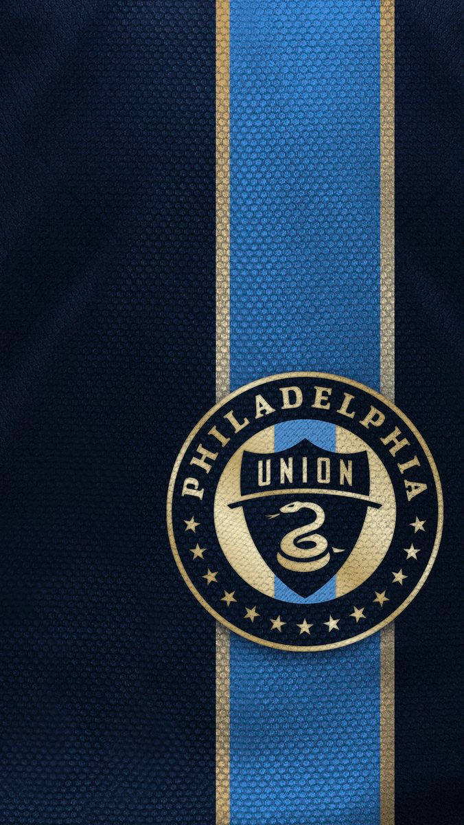 Philadelphia Union, navy blue, gold, SD Phone Wallpaper