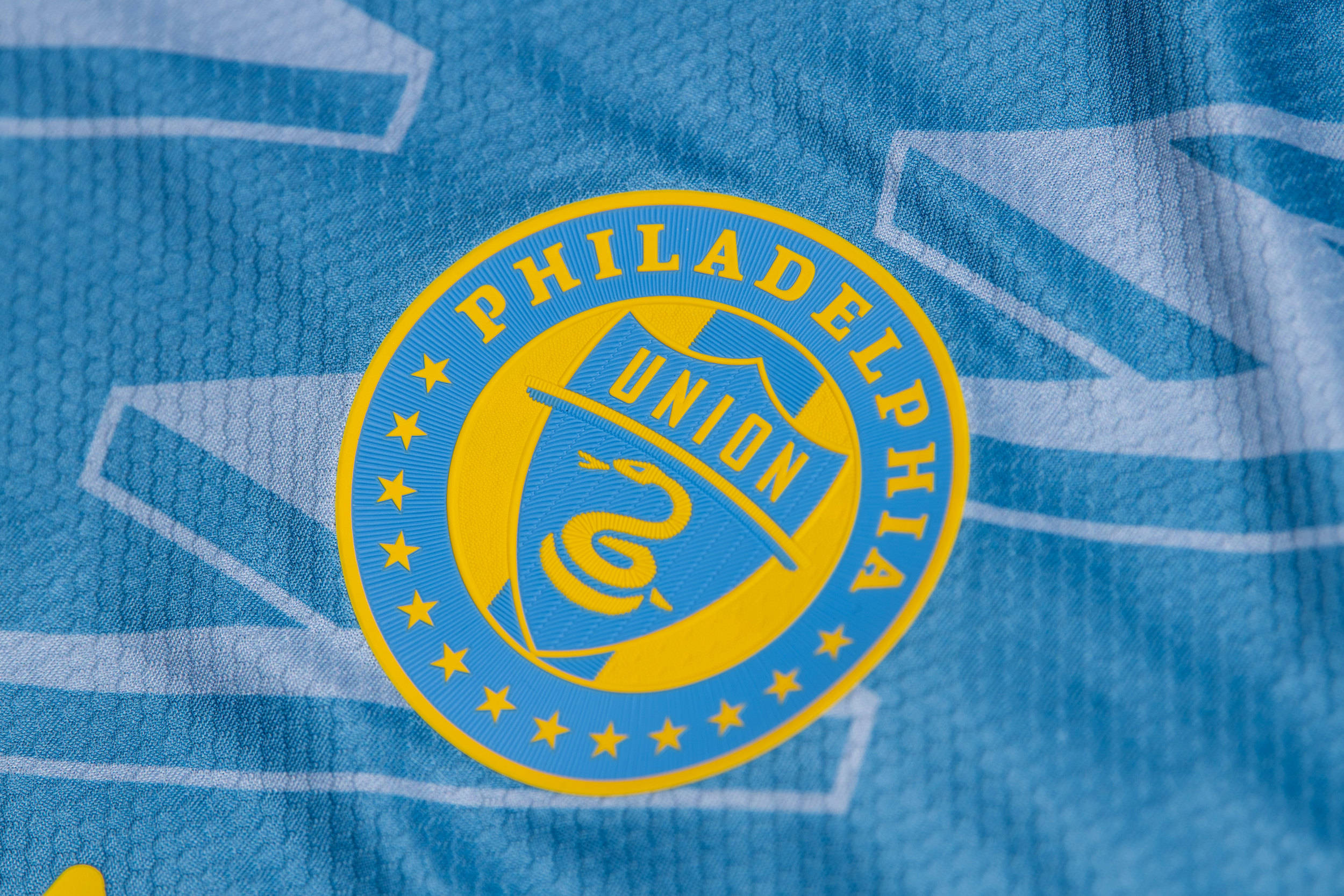 Philadelphia Union, blue jersey, logo, Full HD Desktop Wallpaper