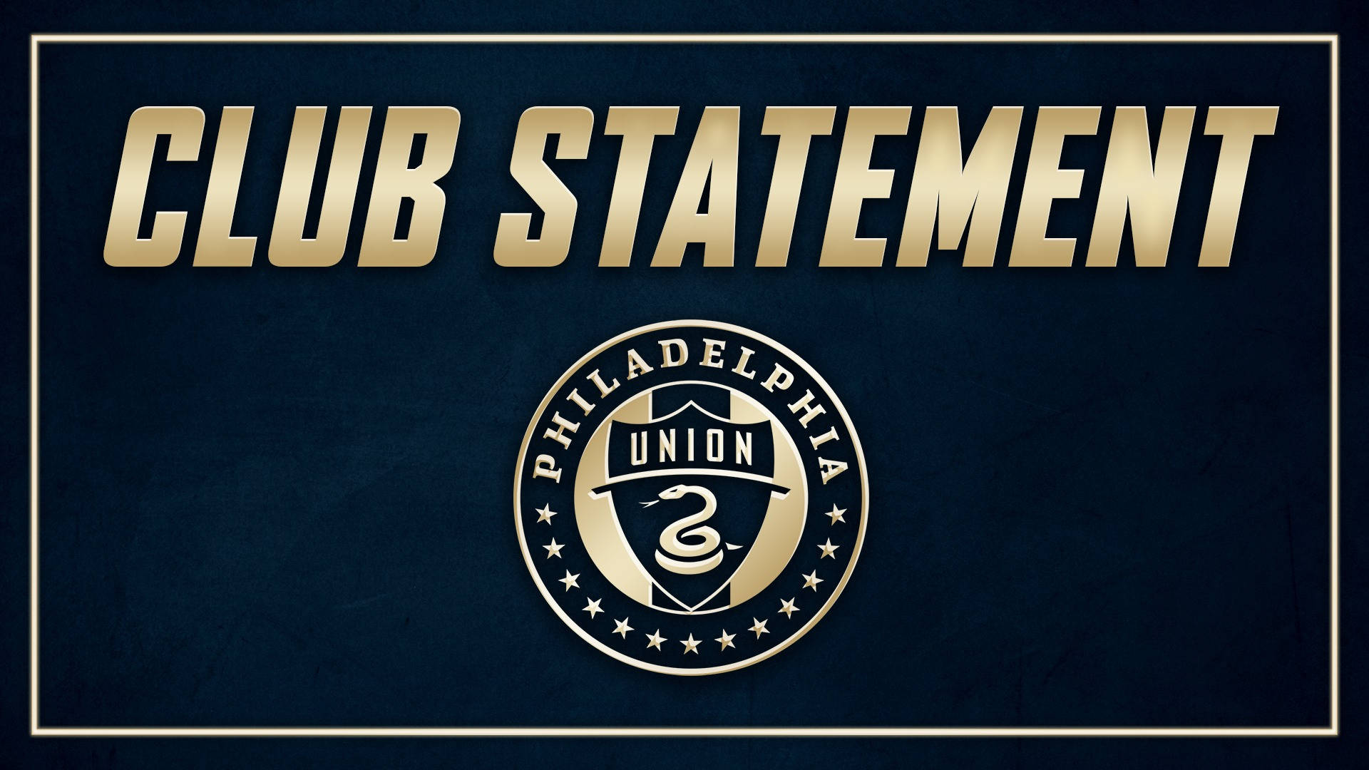 Philadelphia Union, CLUB STATEMENT, gold, Full HD Desktop Wallpaper