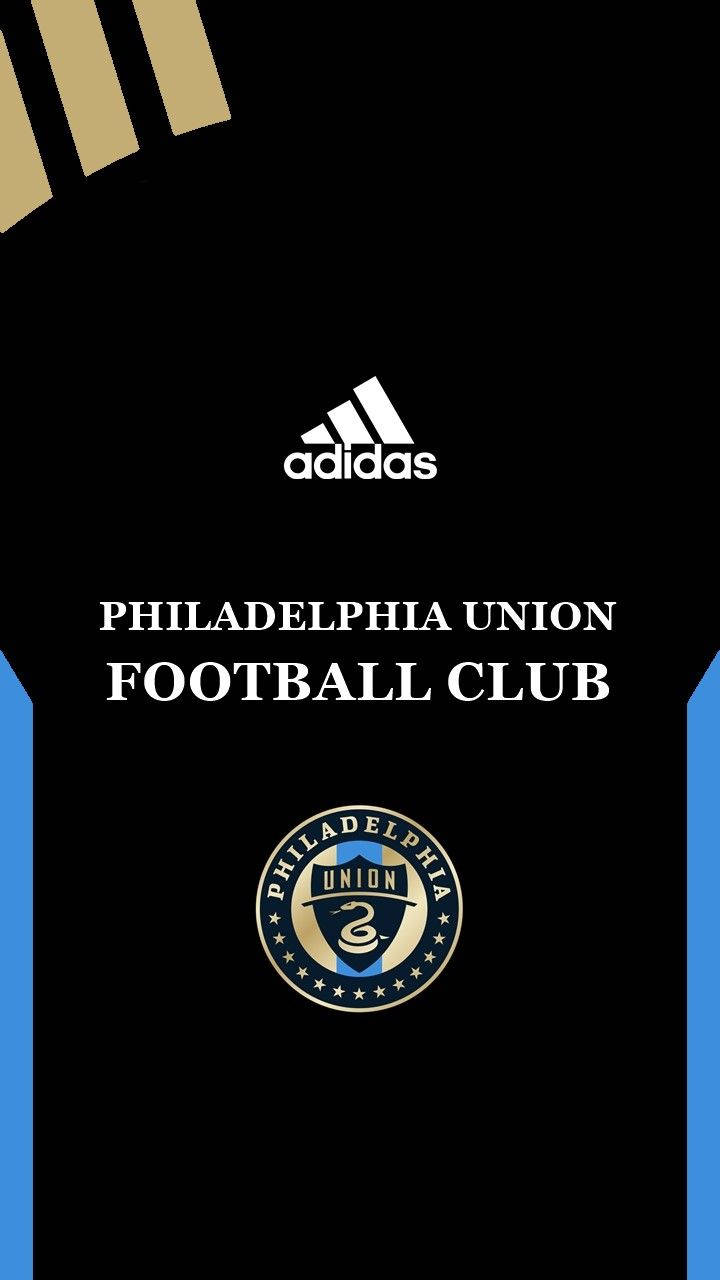 Philadelphia Union, adidas, black, HD Phone Wallpaper