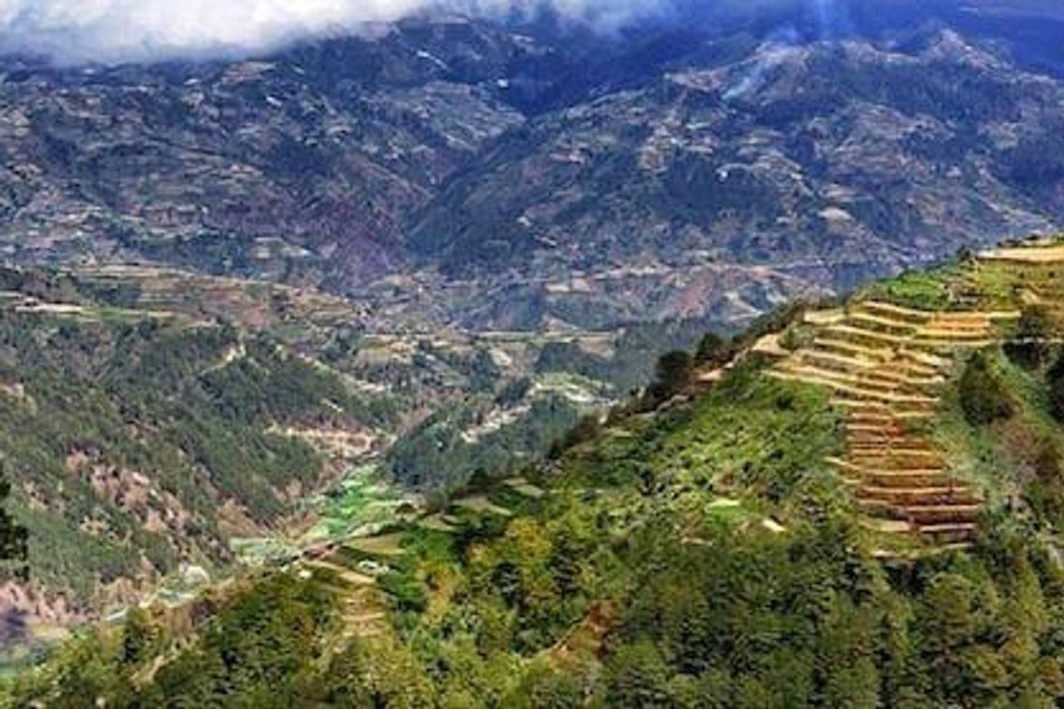 Philippines, Green Mountains, goldmines, SD Desktop Wallpaper