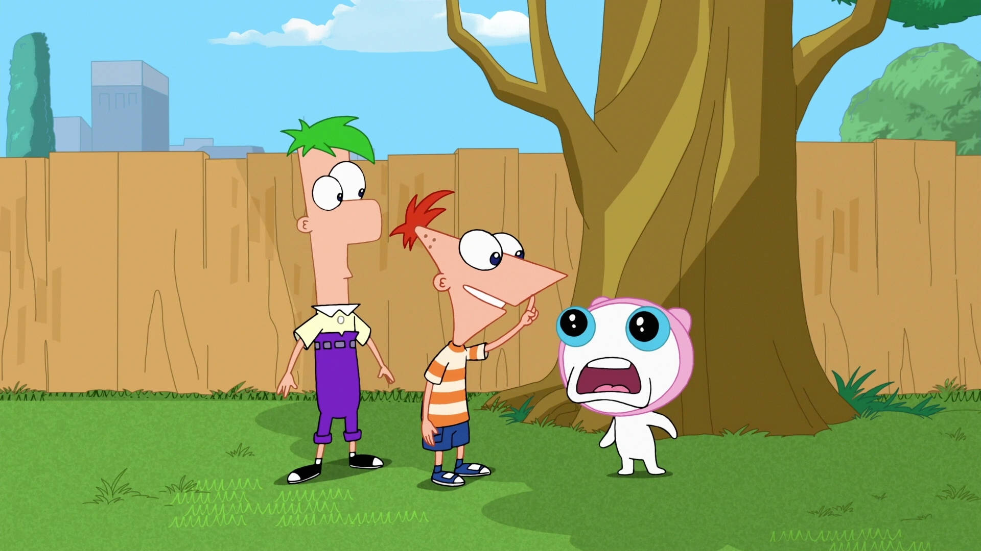 Phineas And Ferb, Meap, backyard, Full HD Desktop Wallpaper