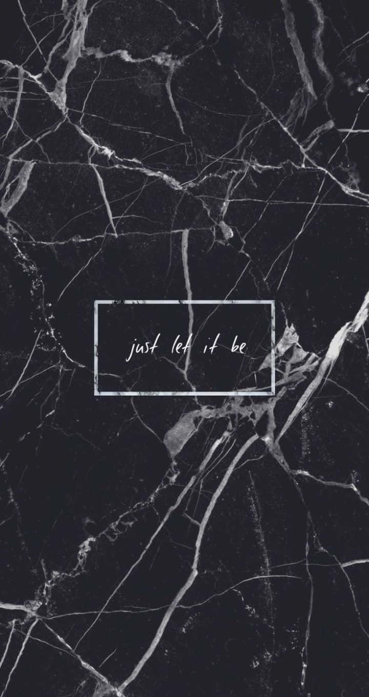 Phonk, black marble, white veins, HD Phone Wallpaper