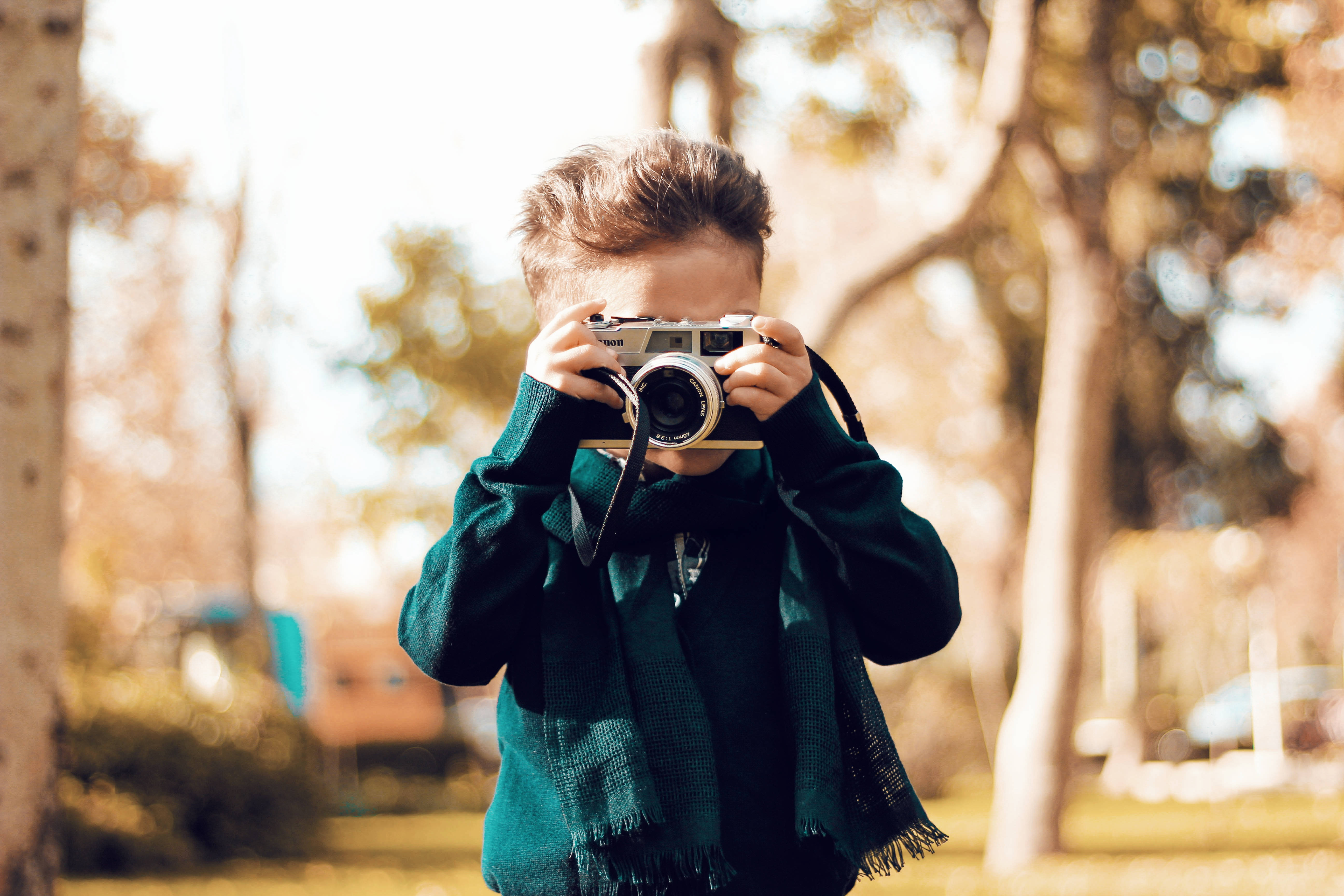 boy, teal sweater, scarf, 5K Desktop Wallpaper