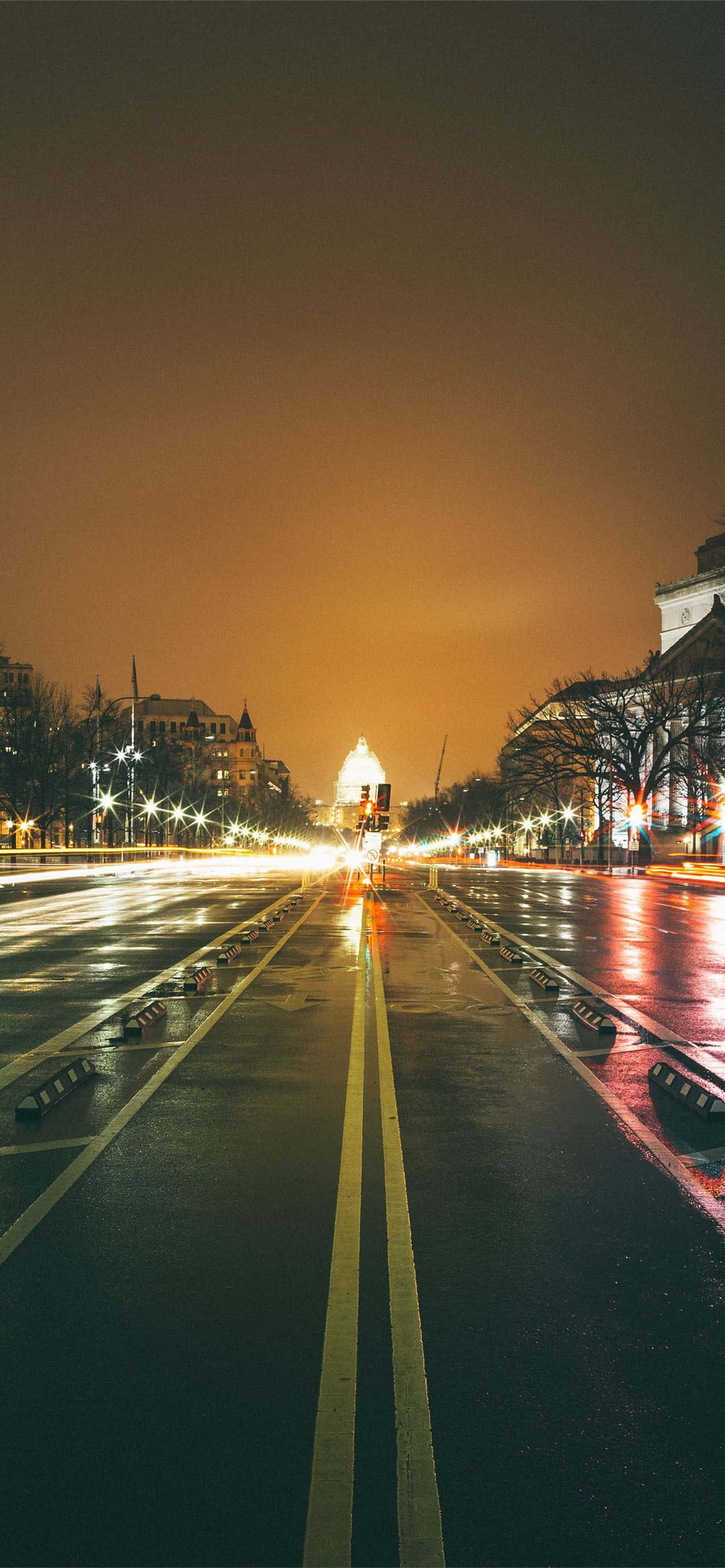 Night Road, Tumblr Photography, iPhone, 2K Phone Wallpaper