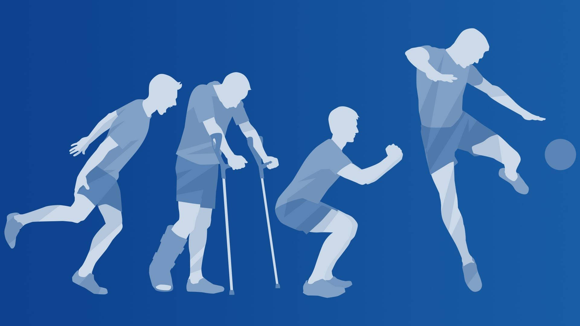 physical therapy, sports injury, vector art, Full HD Desktop Wallpaper