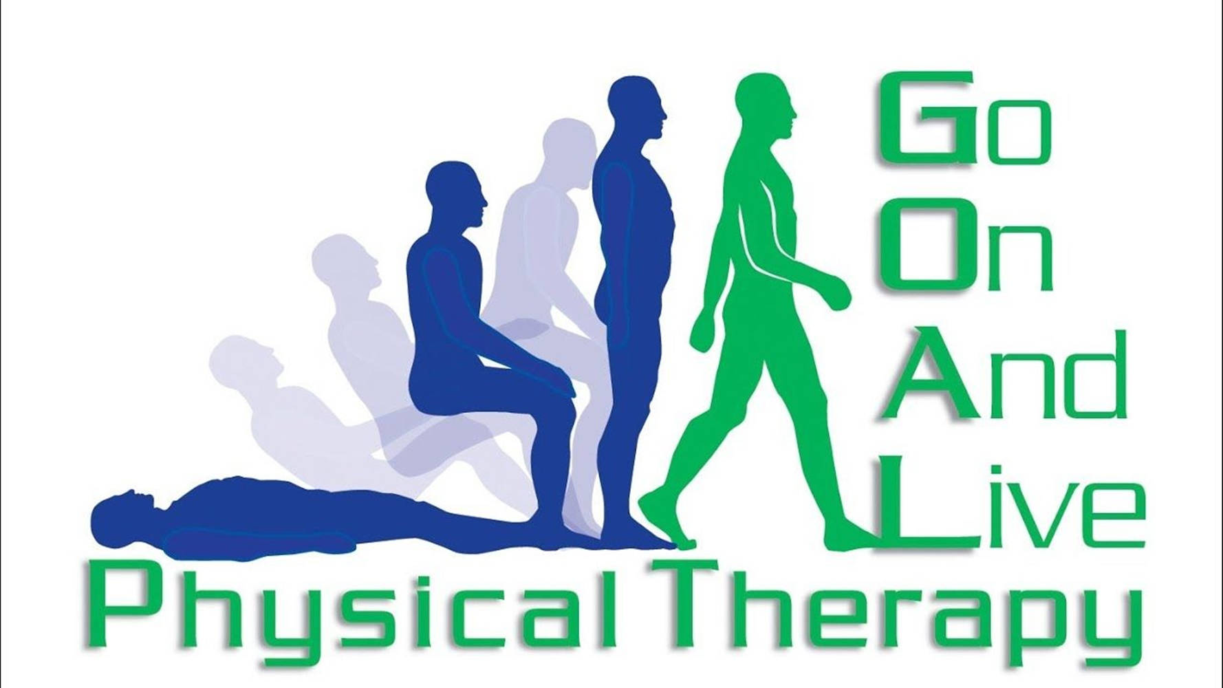 Physical Therapy, green text, silhouettes of a person, HD Desktop Wallpaper