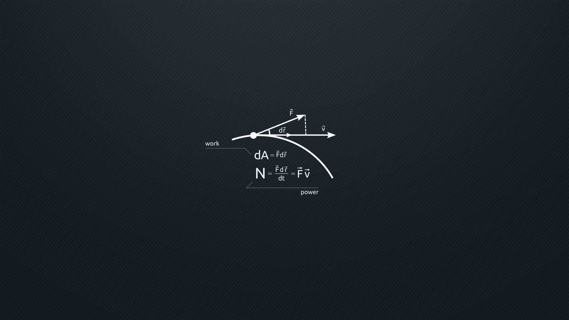 mathematical physics equation, work, power, Full HD Desktop Wallpaper