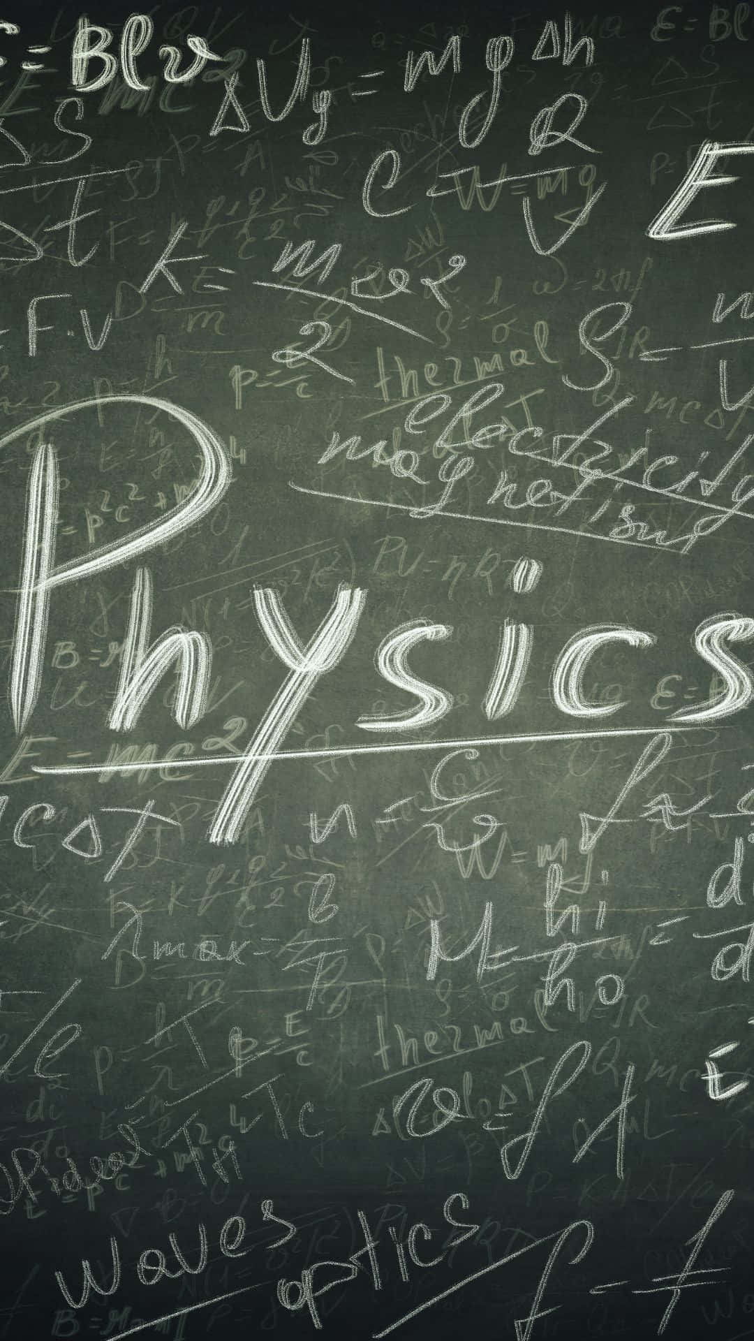 chalkboard, physics equations, Physics, Full HD Phone Wallpaper