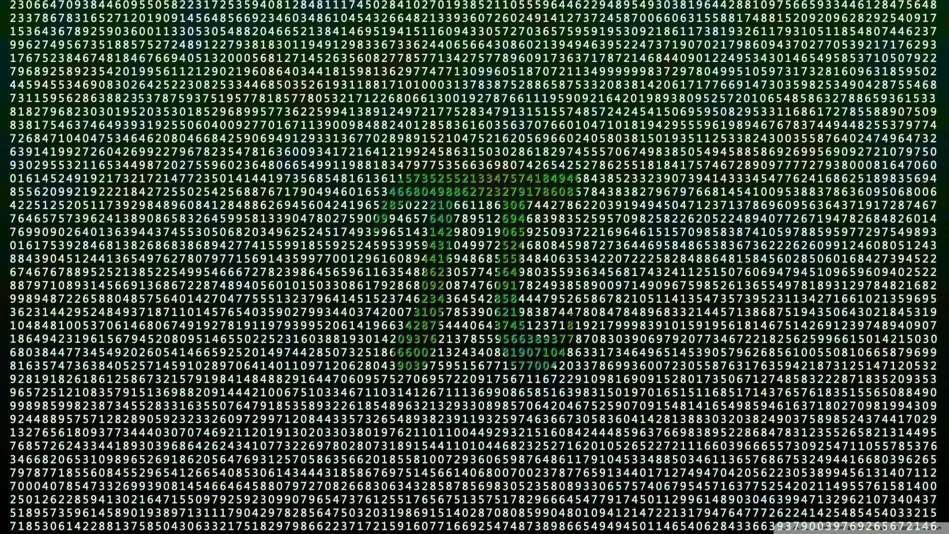 glowing green binary code, dark background, cascading vertically, Full HD Desktop Wallpaper