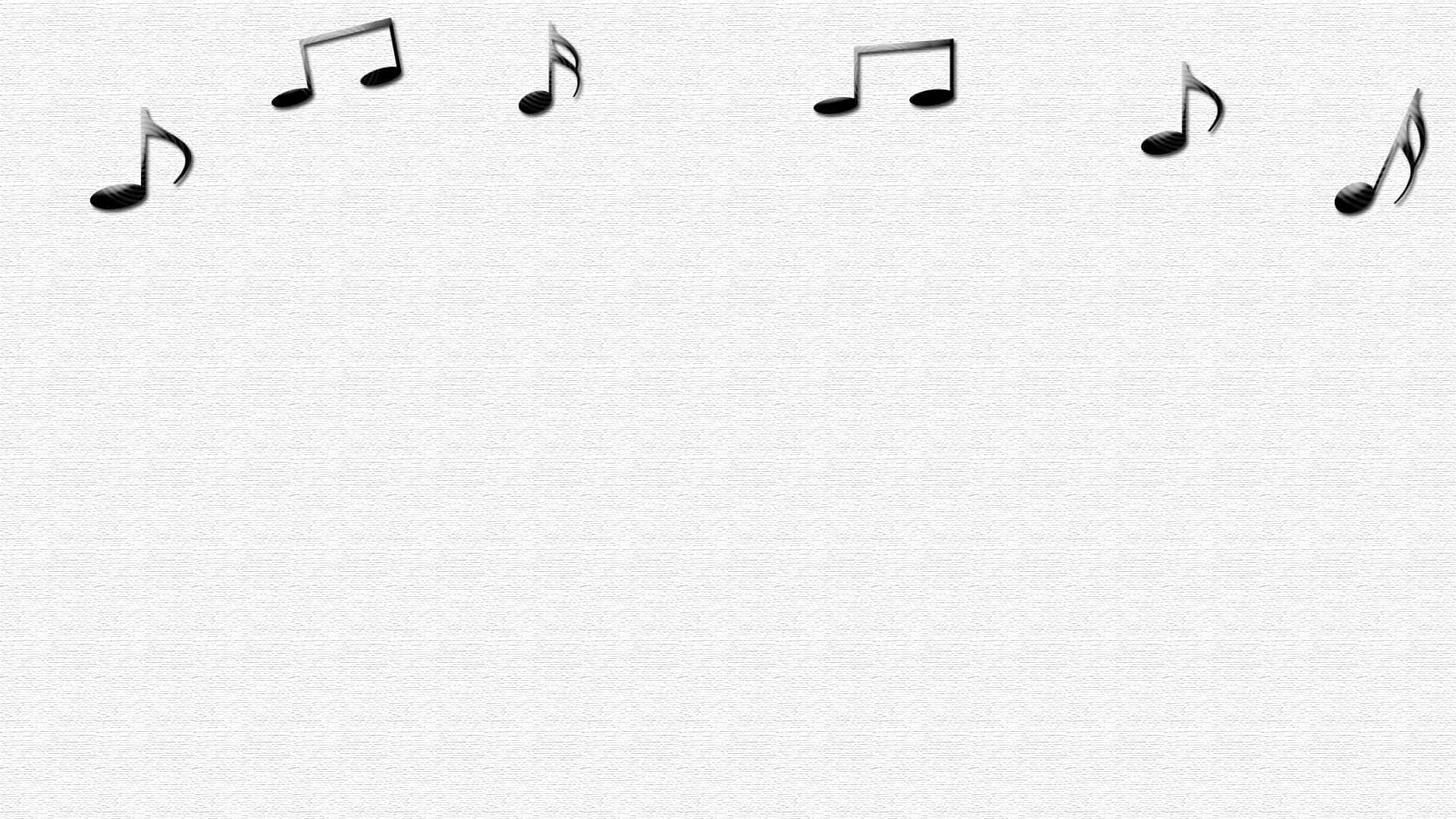 black and white music, 1920 x 1080 wallpaper, musical notes, Full HD Desktop Wallpaper