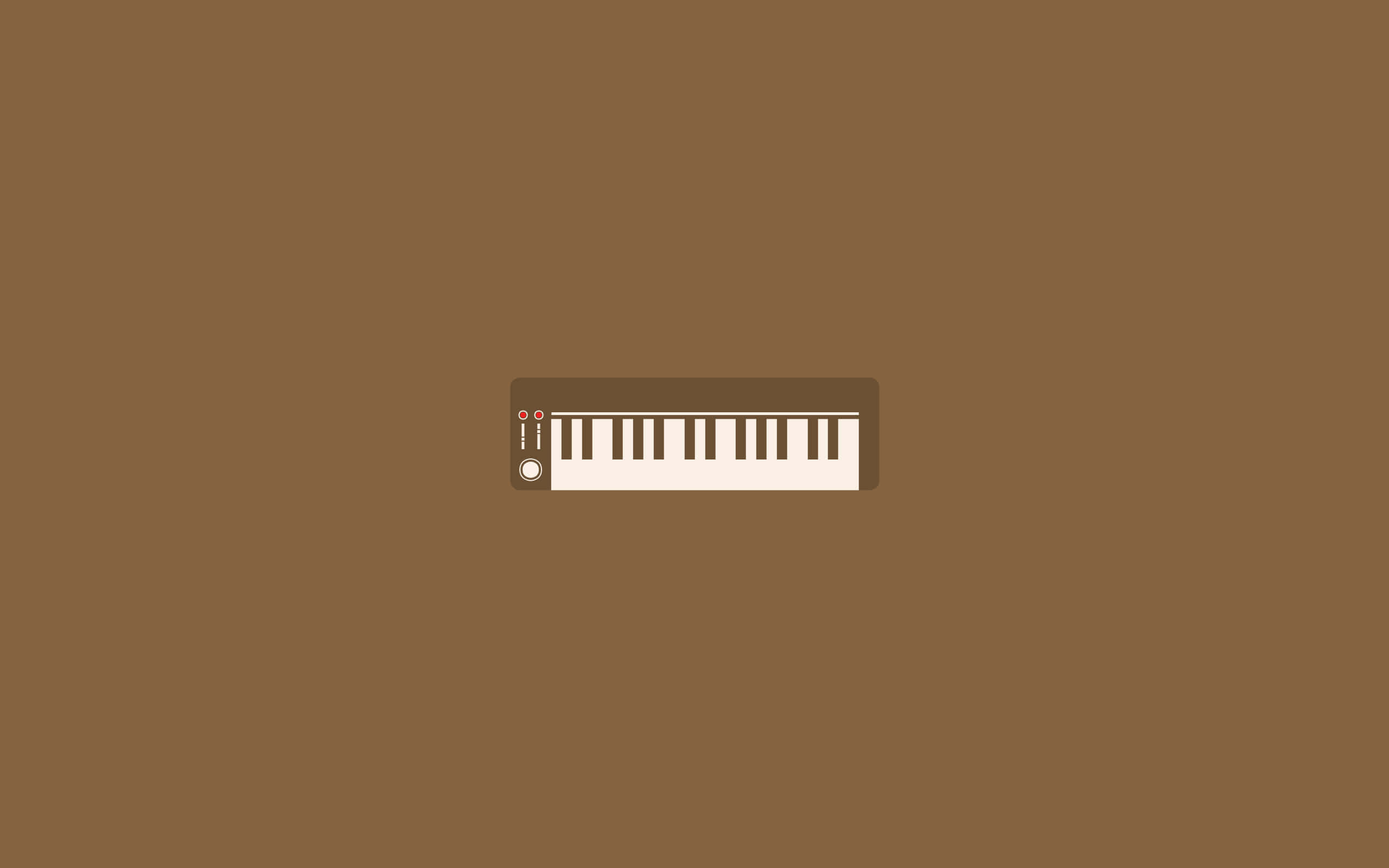 minimalist, brown aesthetic, flat design, 2K Desktop Wallpaper