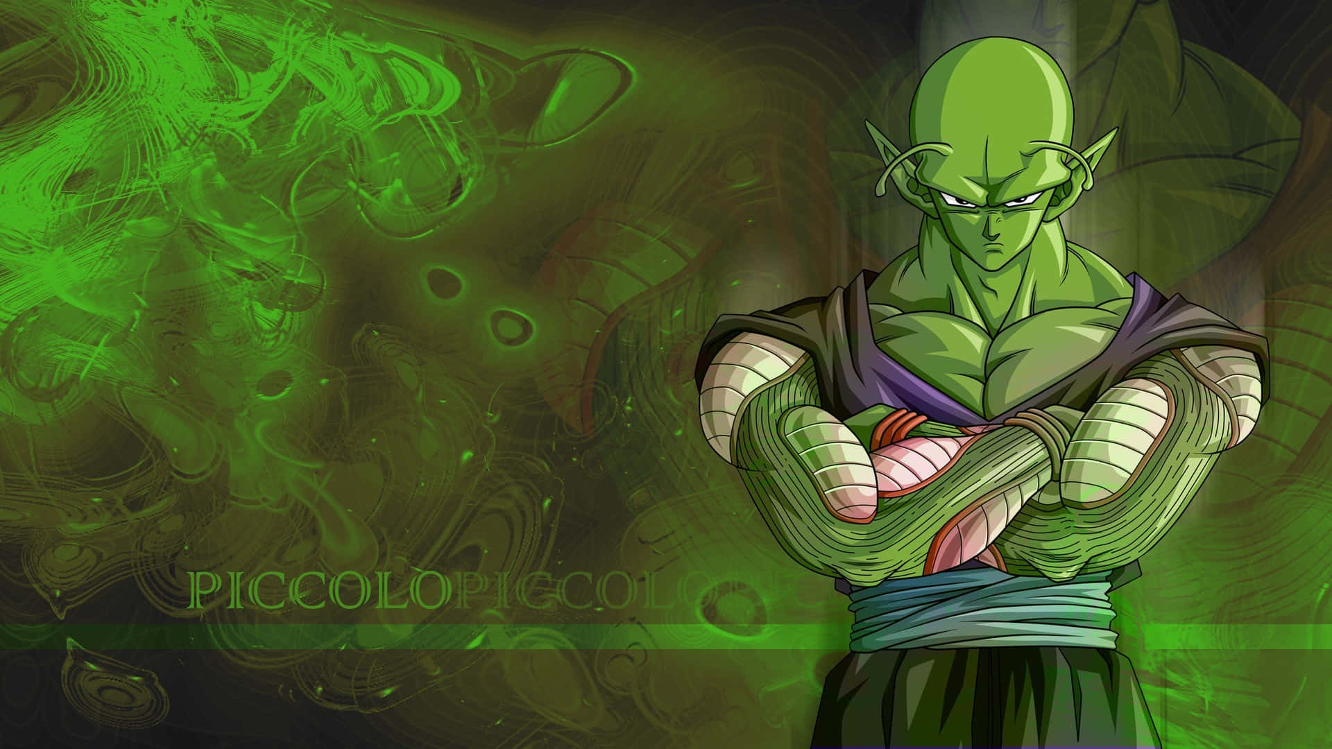 Piccolo, armed crossed, D B Z, Full HD Desktop Wallpaper