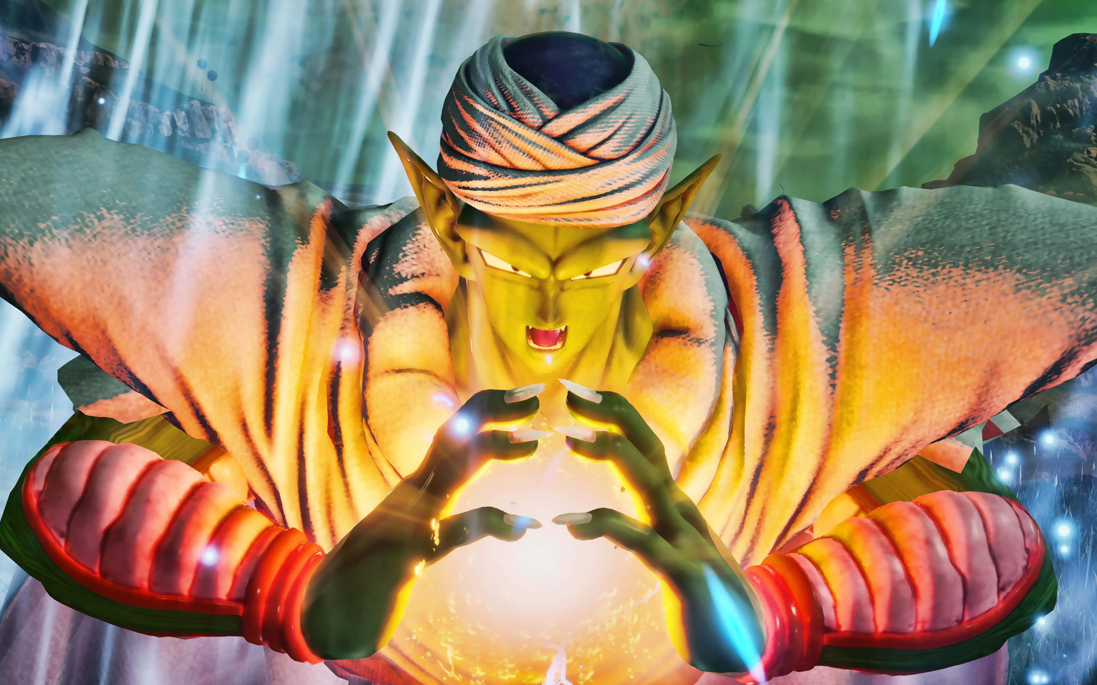 Piccolo, D B Z, green-skinned, 4K Desktop Wallpaper