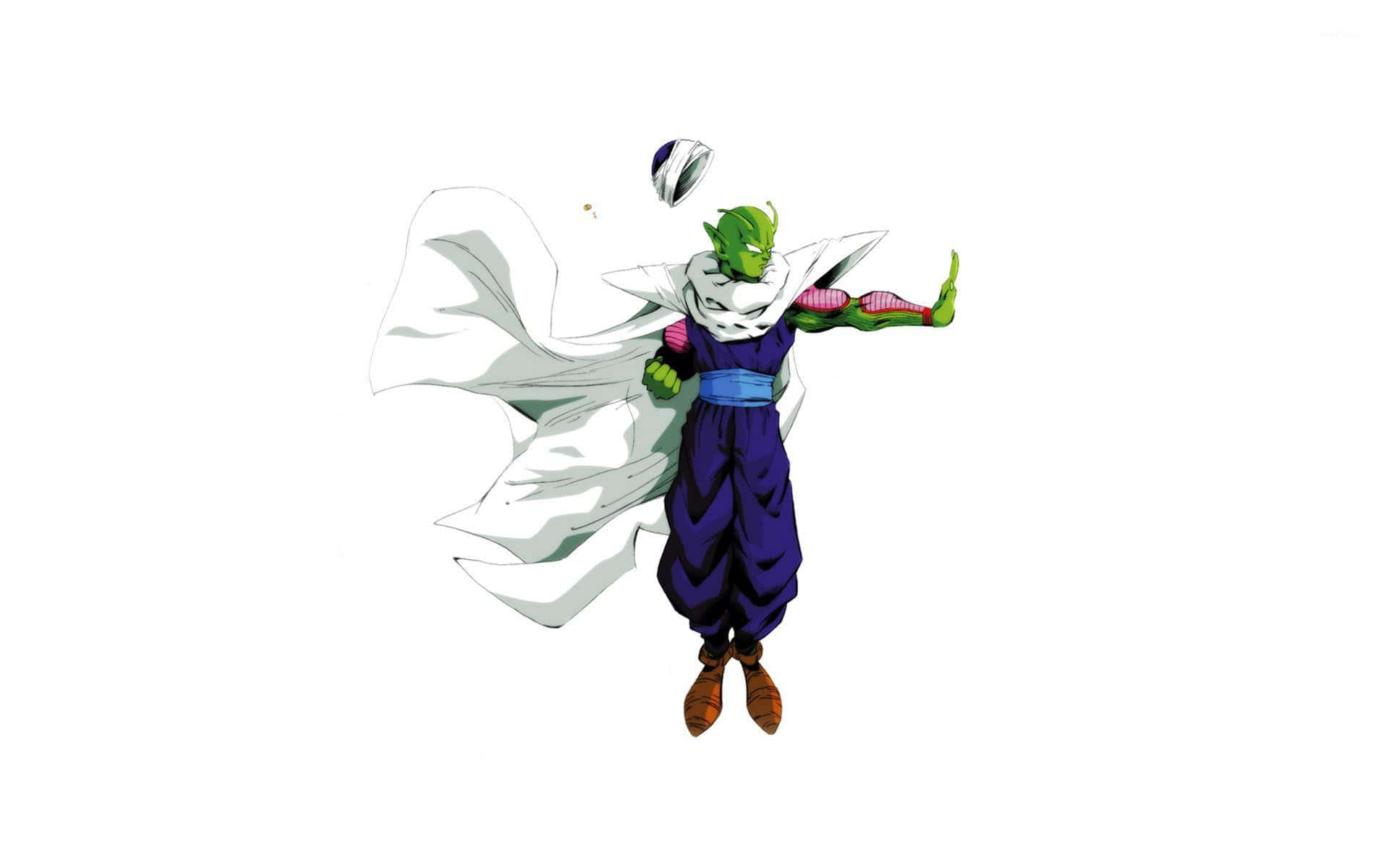 Piccolo, green-skinned, purple gi, Full HD Desktop Wallpaper
