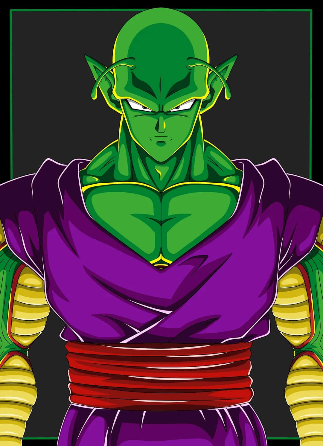Piccolo, green-skinned, pointed ears, HD Phone Wallpaper