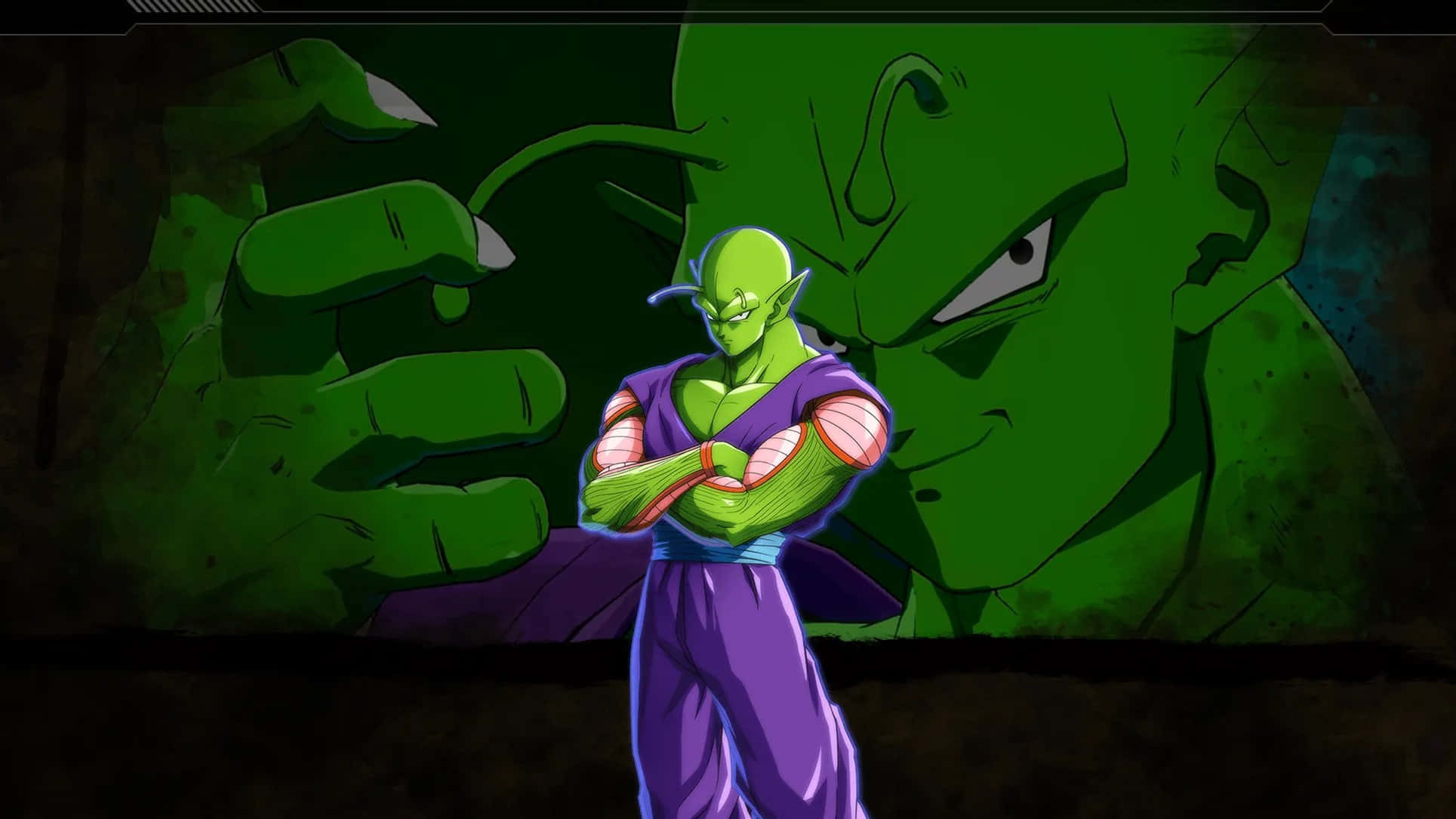 Piccolo, green-skinned, purple gi, Full HD Desktop Wallpaper
