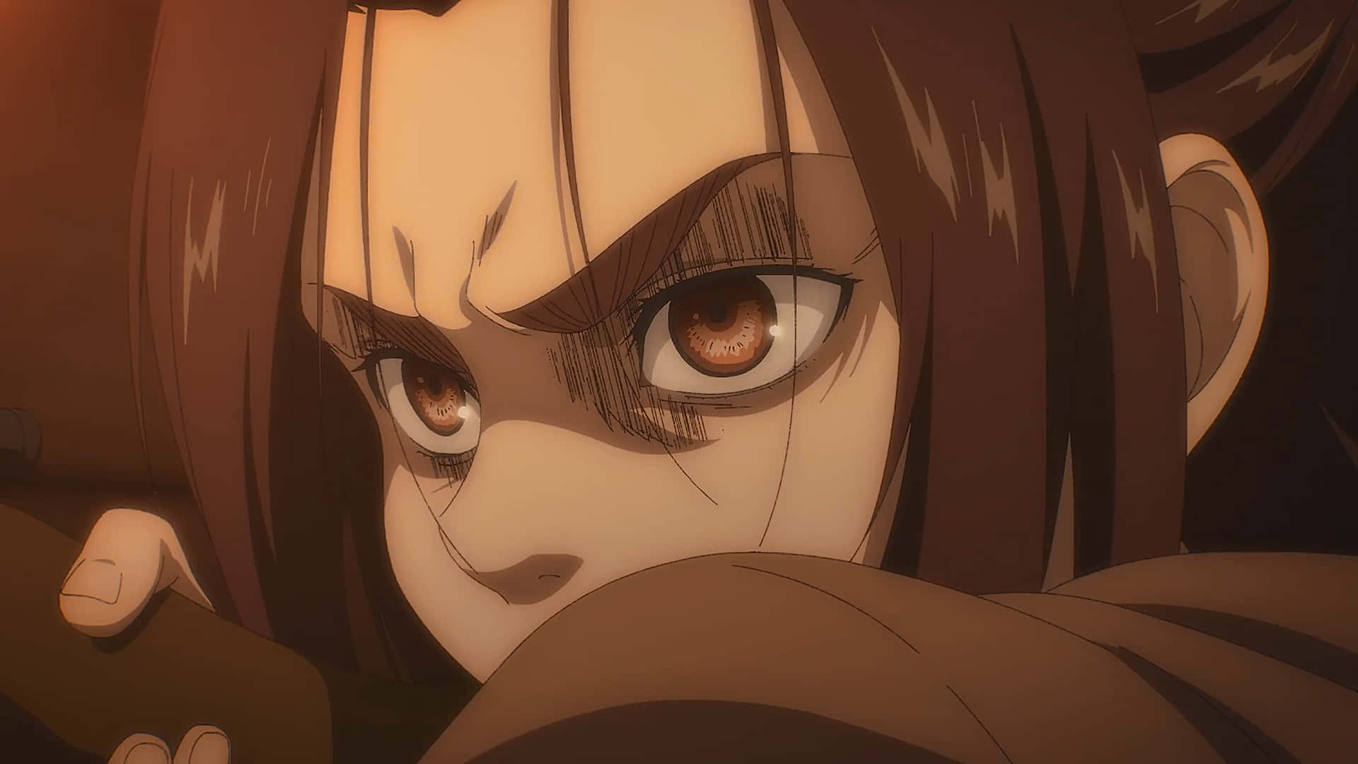 Pieck, anime girl, long hair, Full HD Desktop Wallpaper