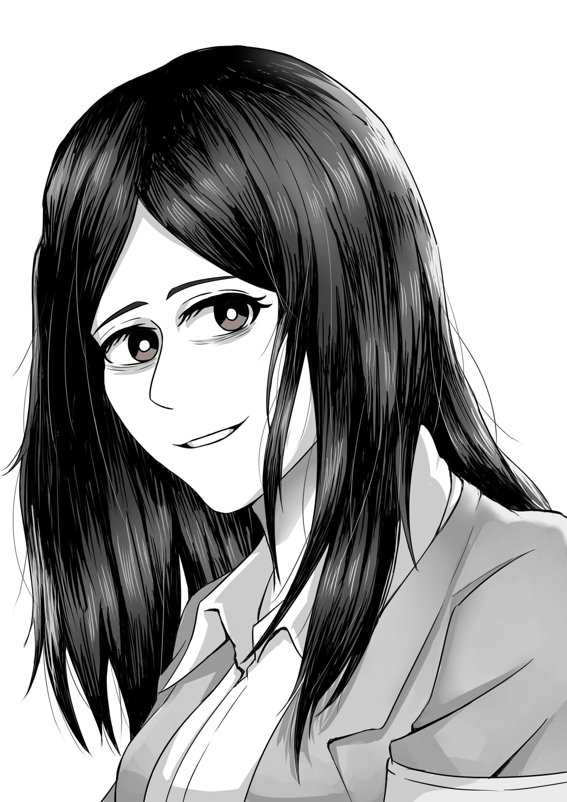 Pieck, anime-style, young woman, 2K Phone Wallpaper