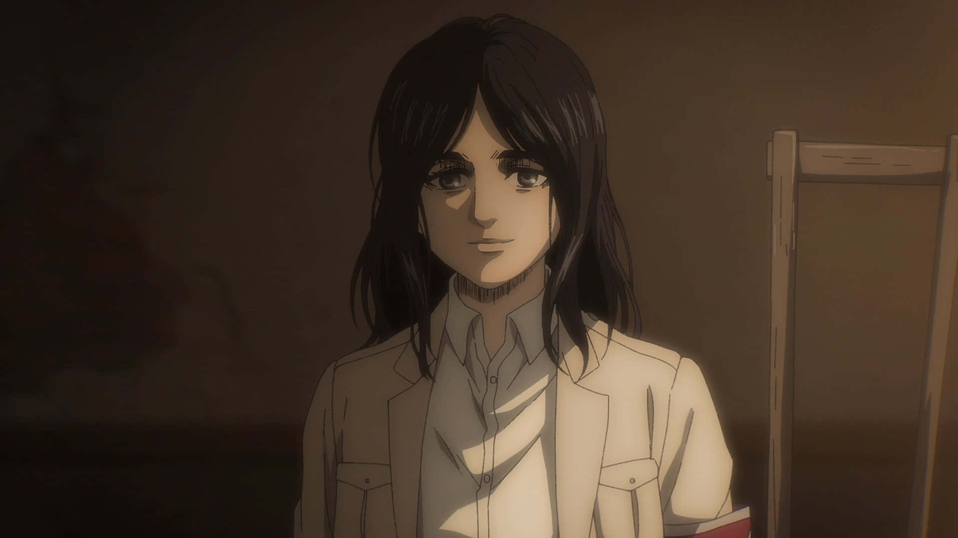 Pieck, 1920 x 1080, white coat, Full HD Desktop Wallpaper
