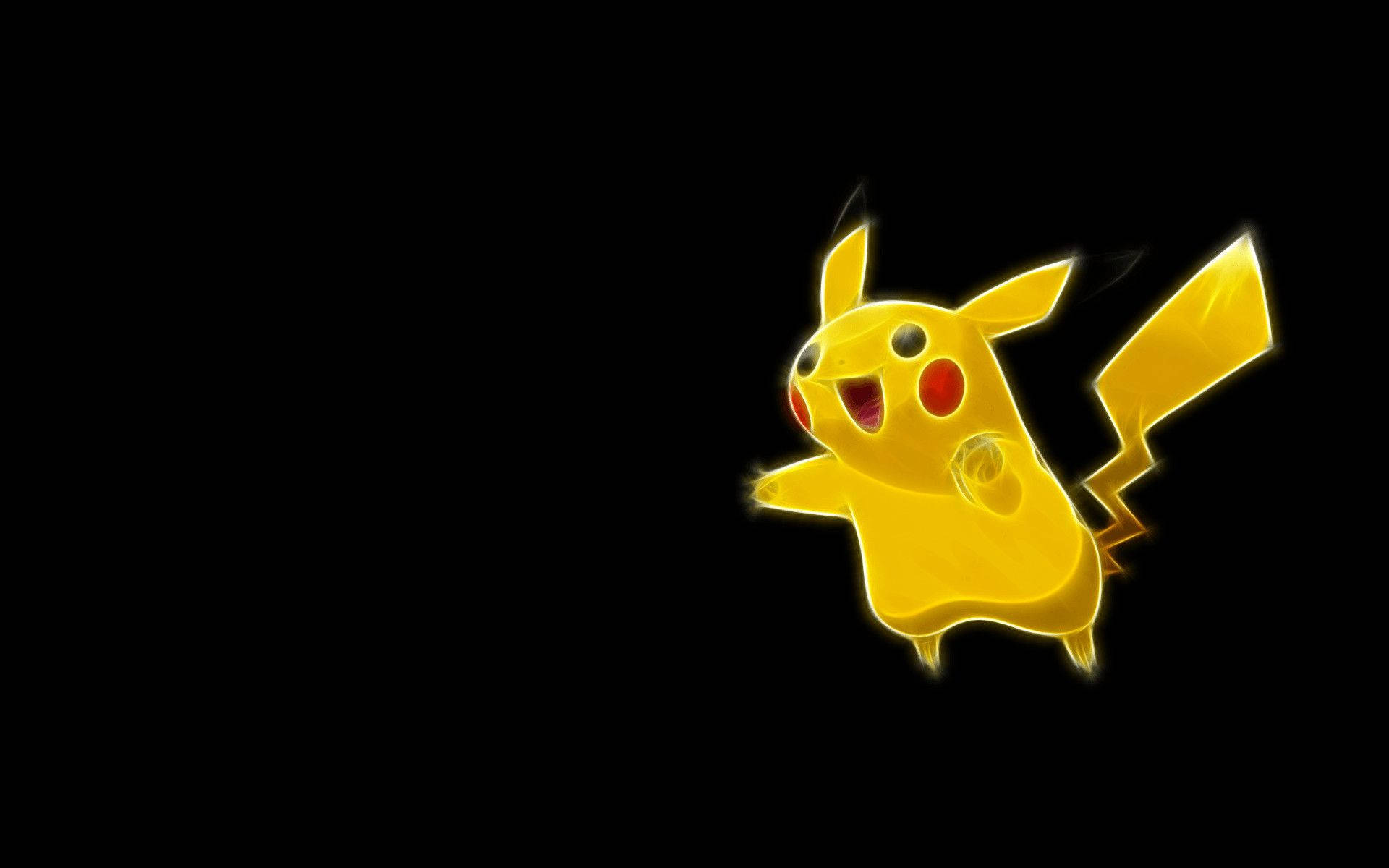 Pikachu, yellow, red cheeks, Full HD Desktop Wallpaper