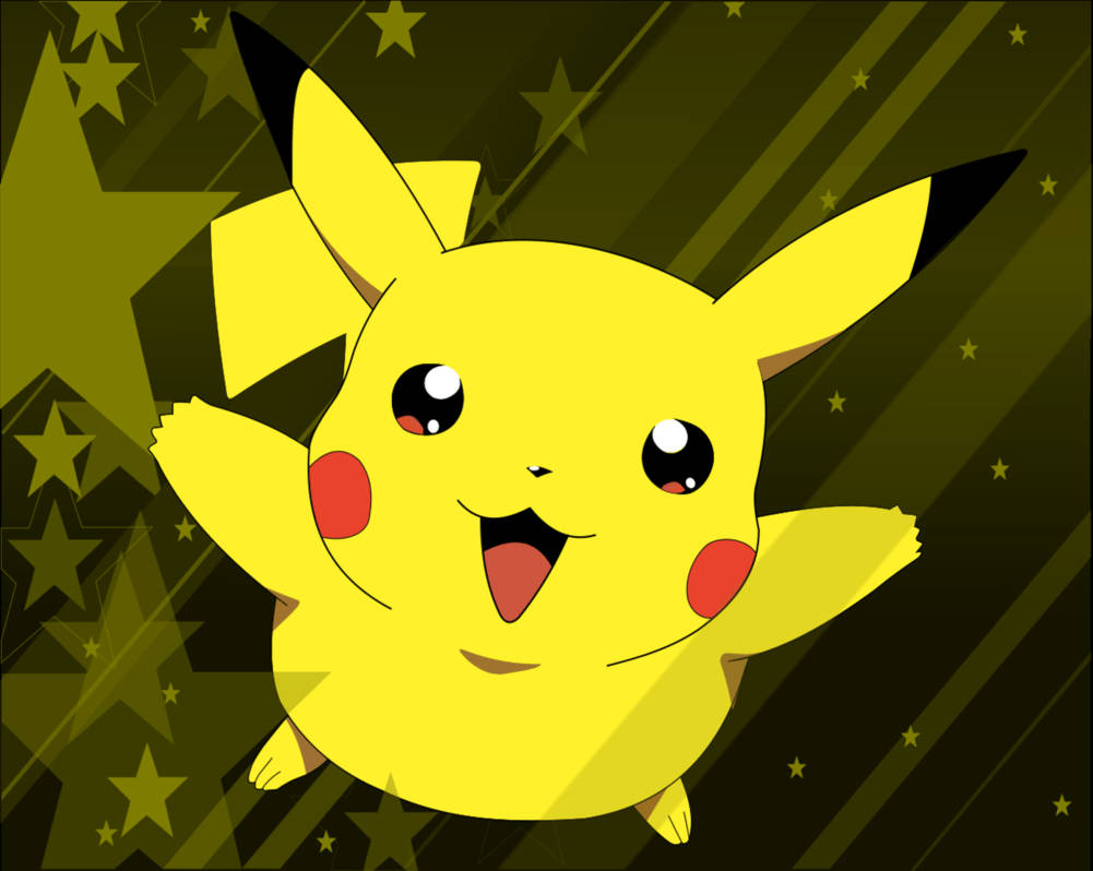 Pikachu, 3D, shiny, SD Desktop Wallpaper