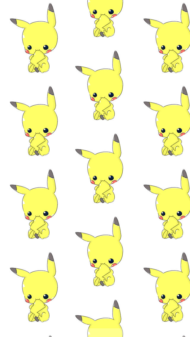 Pikachu, iPhone, cute yellow Pikachu characters, SD Phone Wallpaper