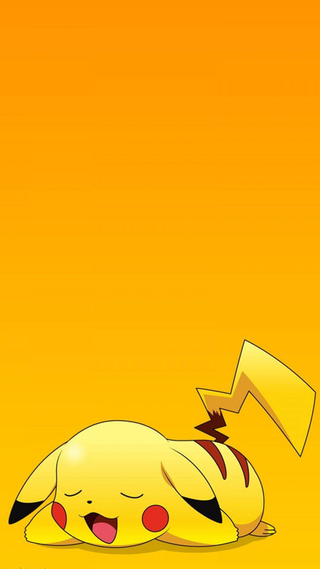 Pikachu, iPhone, yellow, Full HD Phone Wallpaper