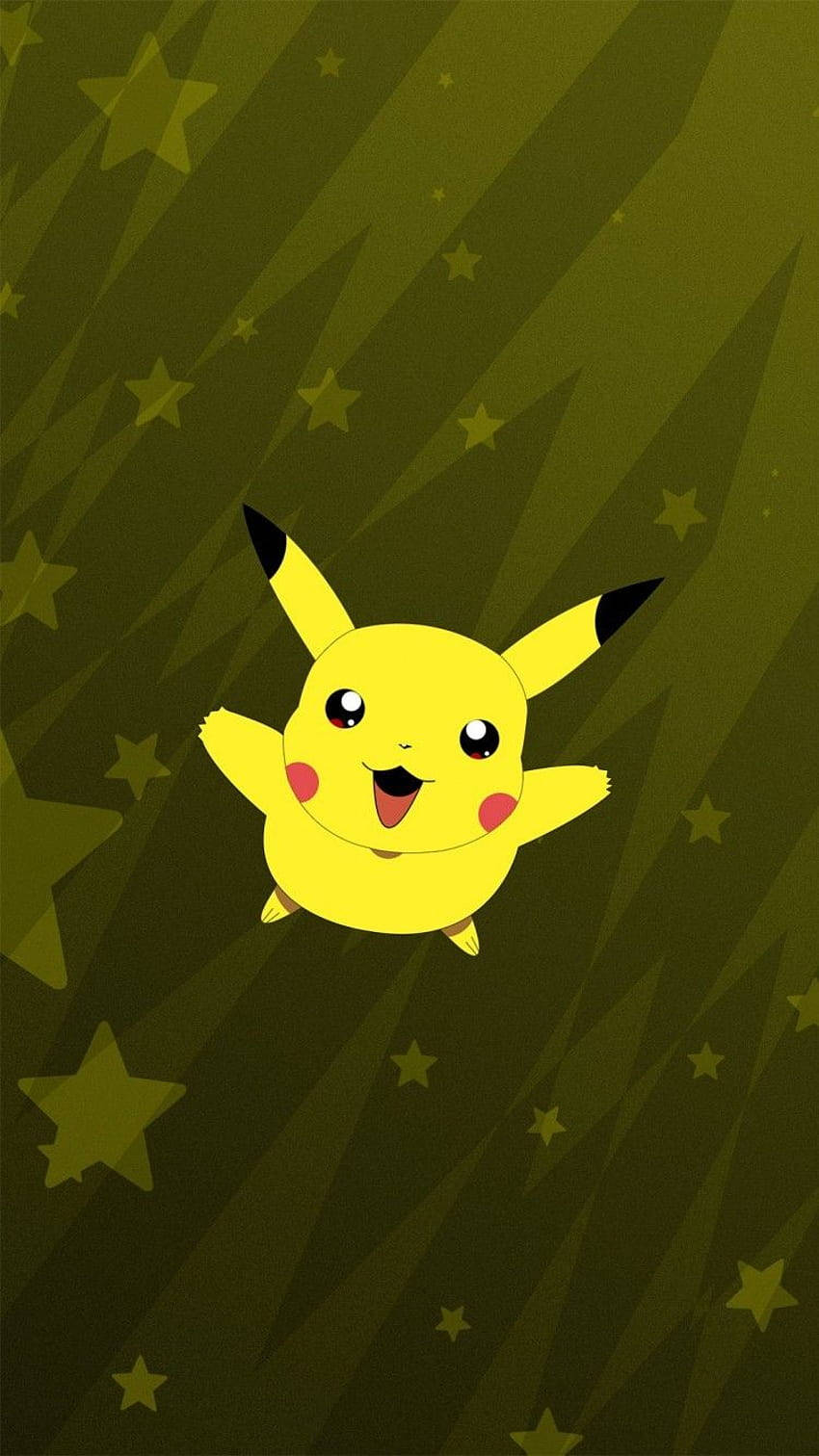 Starry Pikachu, Pikachu, iPhone, HD Phone Wallpaper