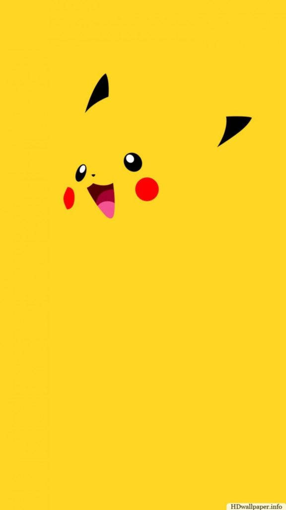 Pikachu, iPhone 6, red cheeks, SD Phone Wallpaper