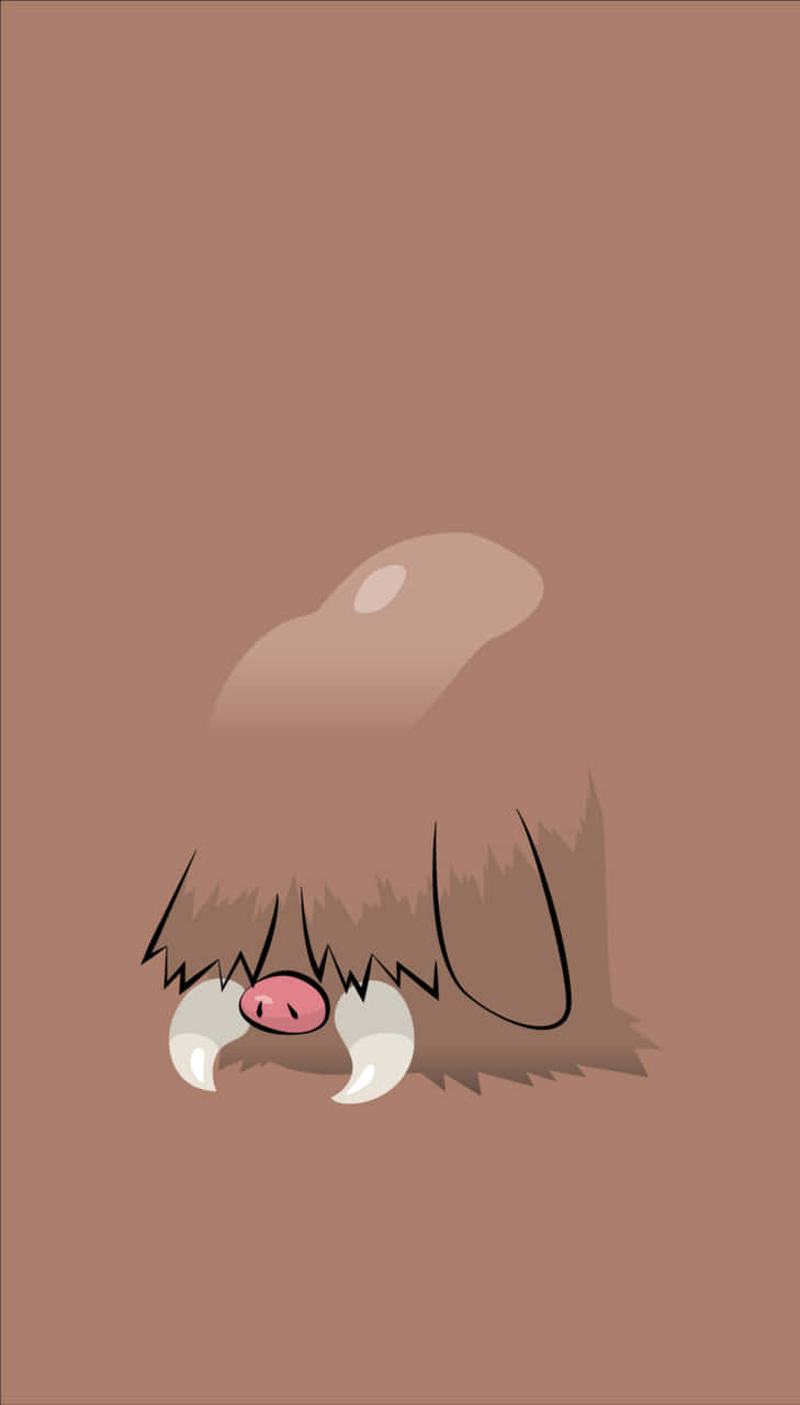 Piloswine, pink snout, white tusks, HD Phone Wallpaper
