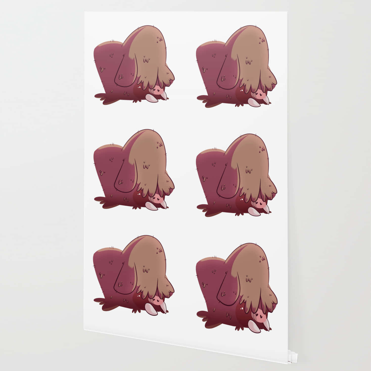 Piloswine, cartoon creatures, long floppy ears, HD Desktop Wallpaper