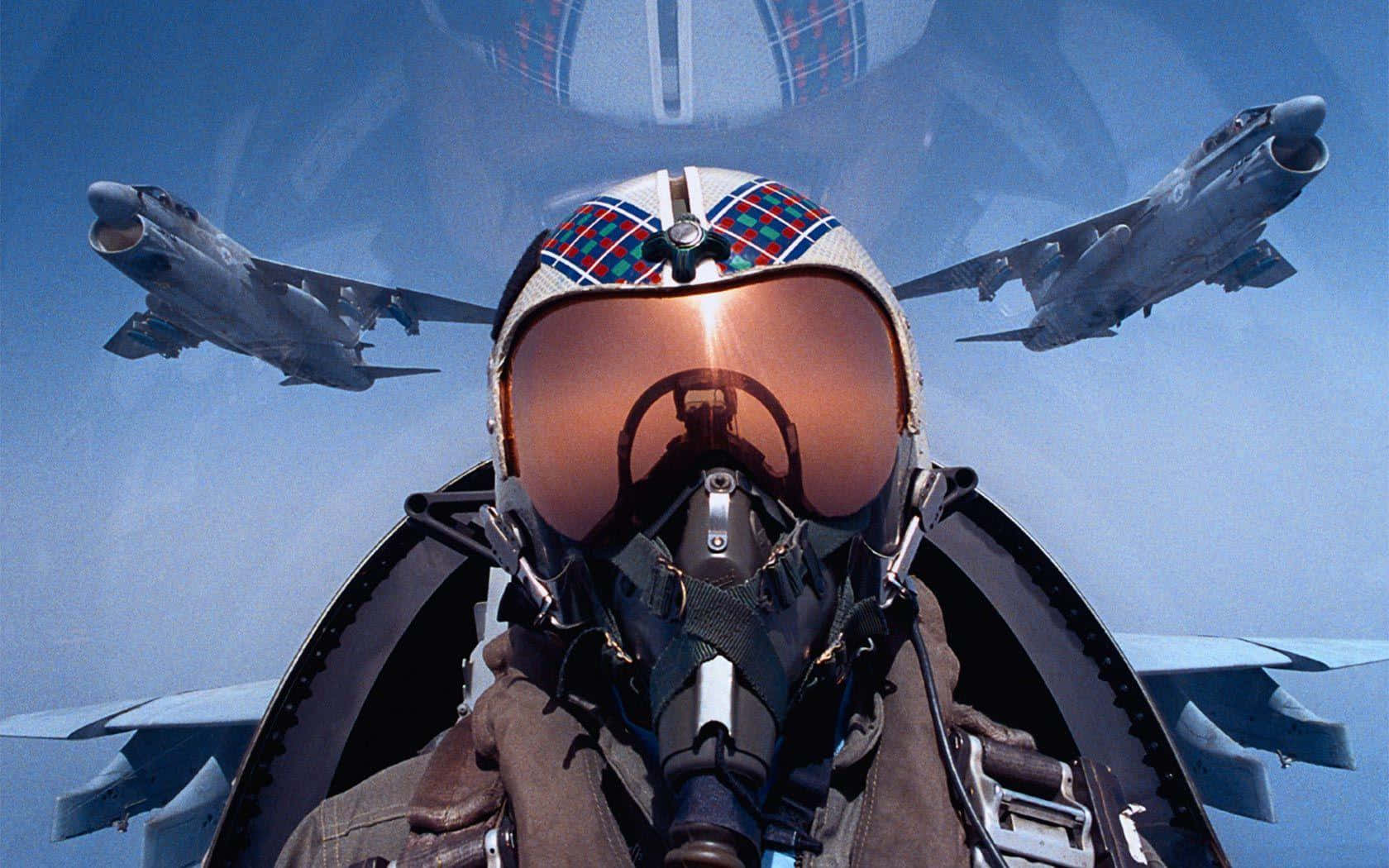 fighter pilot, fighter pilot squad, cockpit, HD Desktop Wallpaper